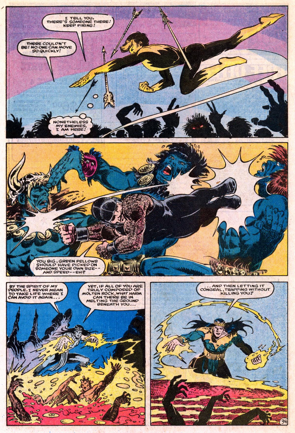 Read online The Saga of Crystar, Crystal Warrior comic -  Issue #11 - 35