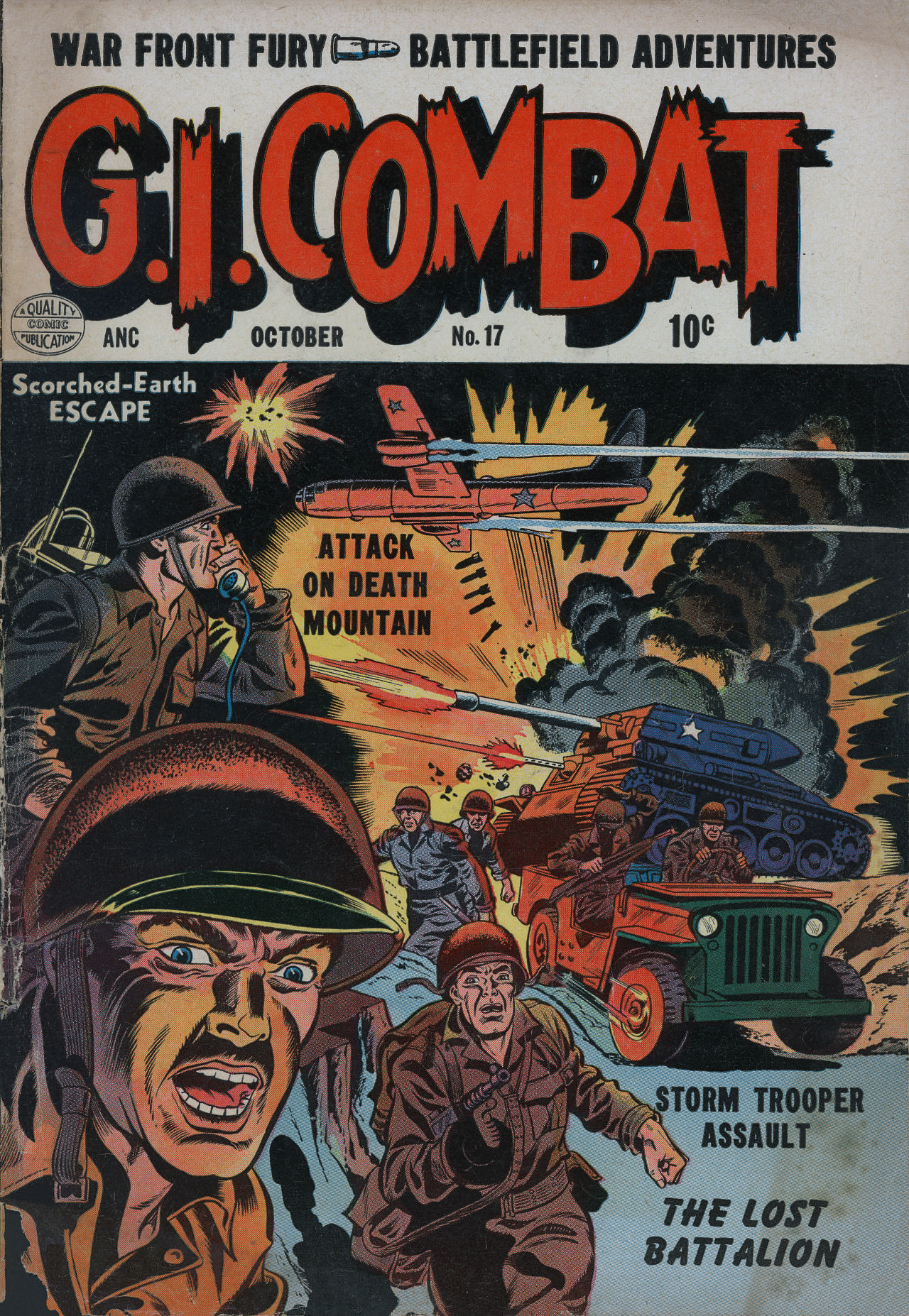 Read online G.I. Combat (1952) comic -  Issue #17 - 1