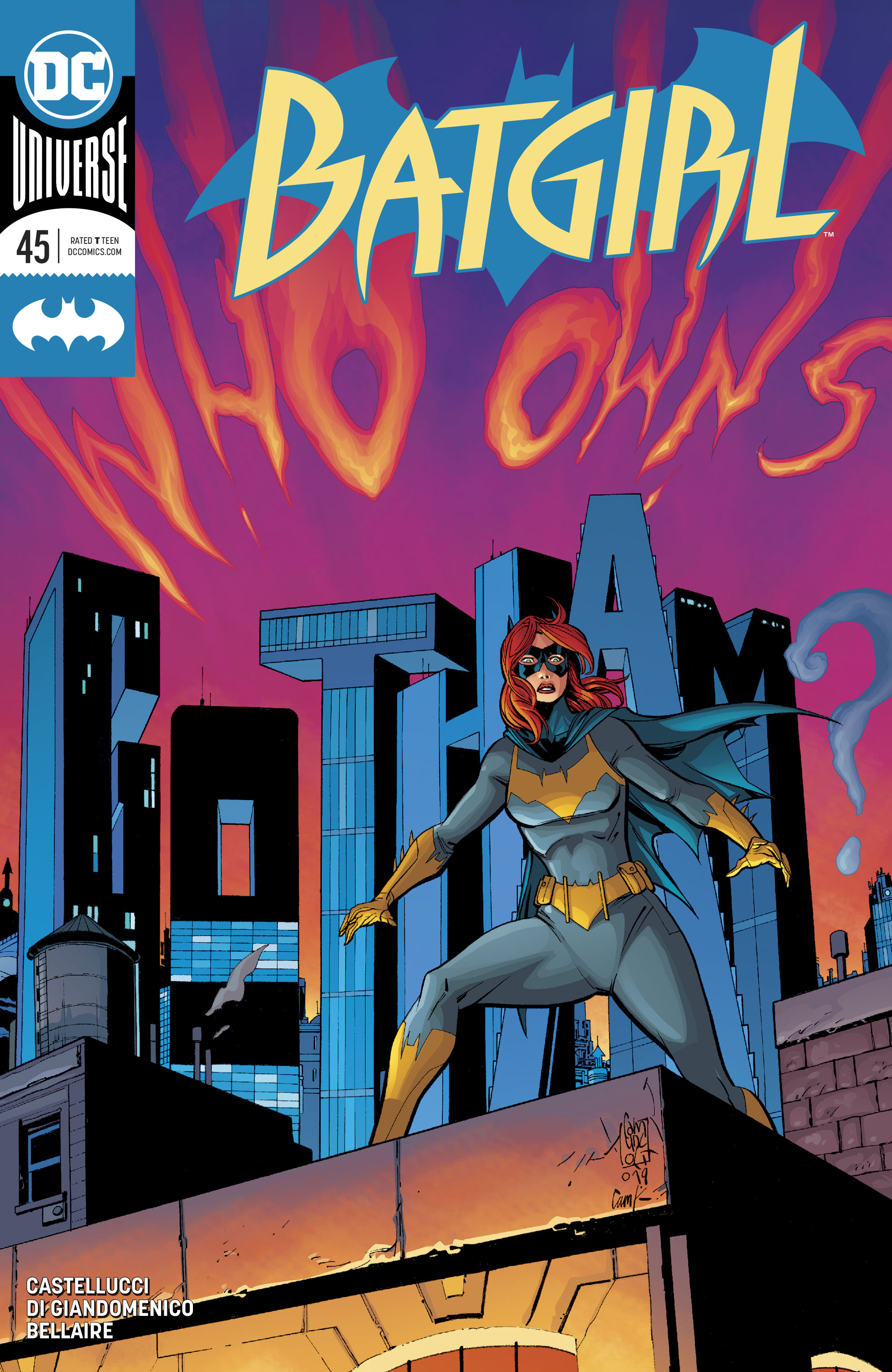 Read online Batgirl (2016) comic -  Issue #45 - 1
