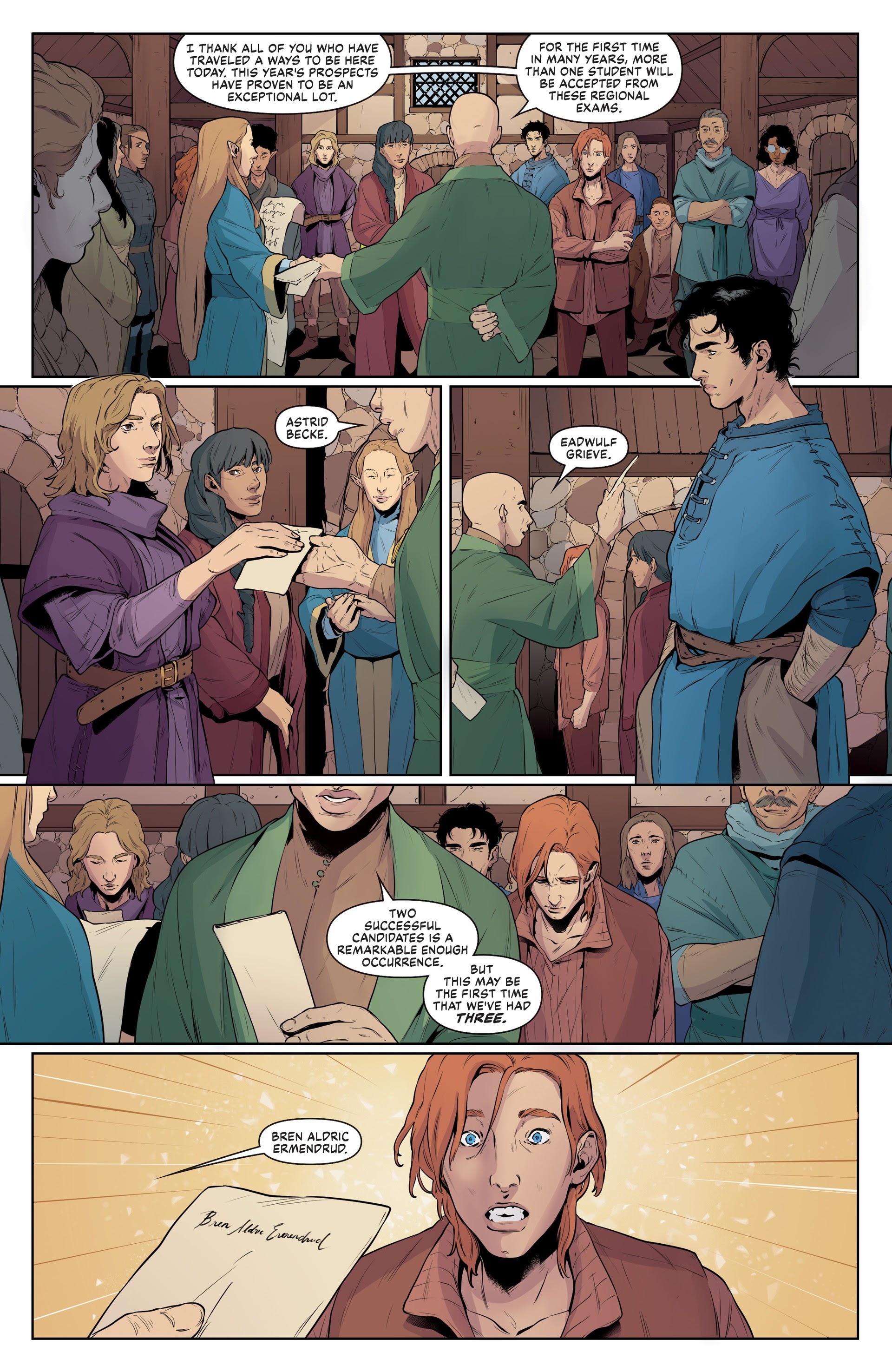 Read online Critical Role: The Mighty Nein Origins: Caleb Widogast comic -  Issue # TPB - 11