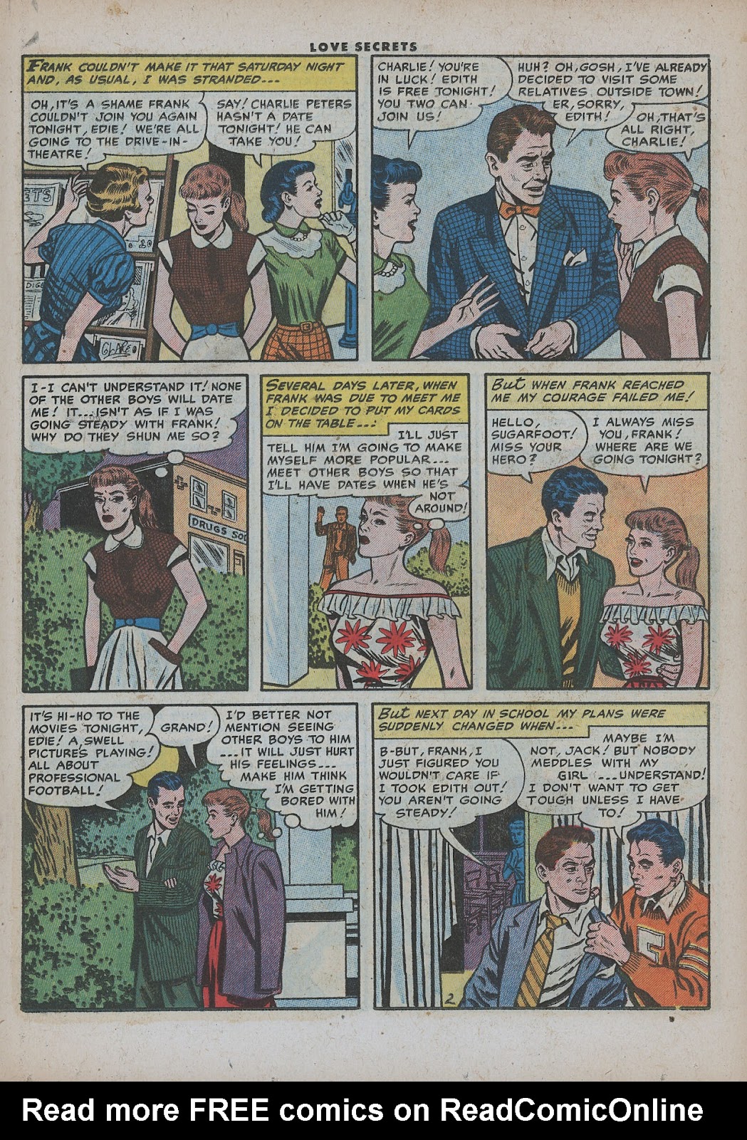 Love Secrets (1953) issue 56 - Page 19