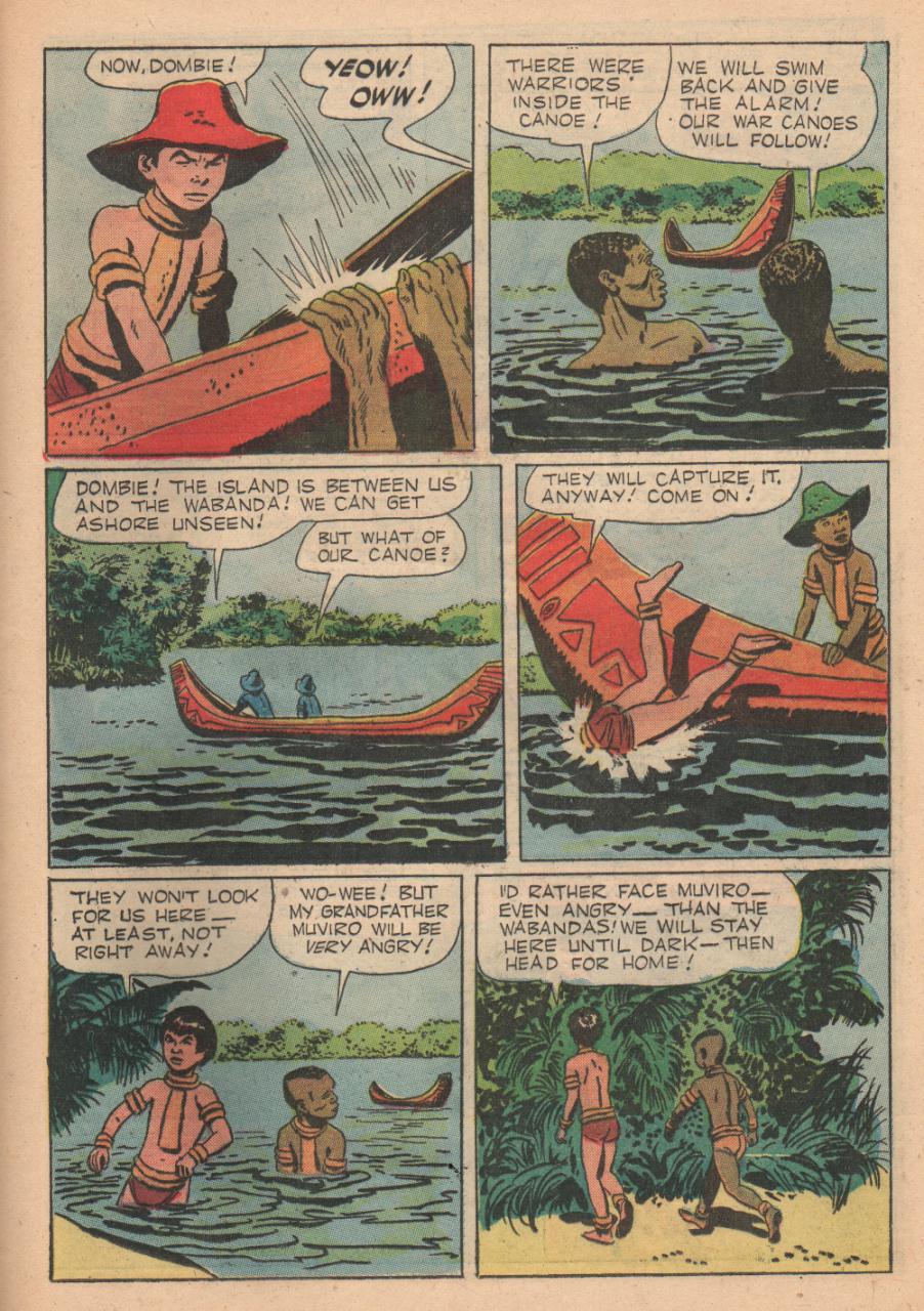 Read online Tarzan (1948) comic -  Issue #85 - 21