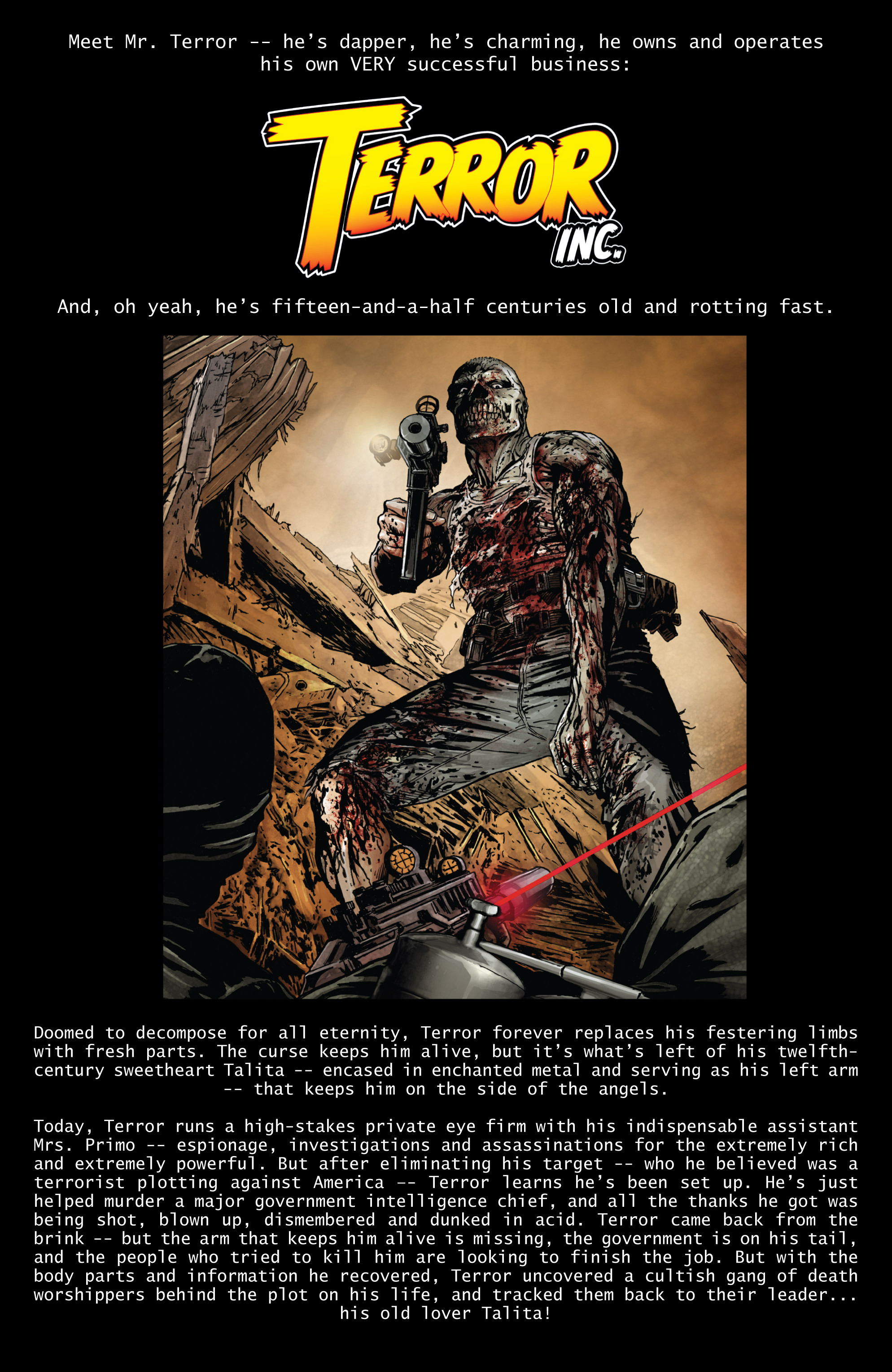 Read online Terror, Inc. (2007) comic -  Issue #4 - 2