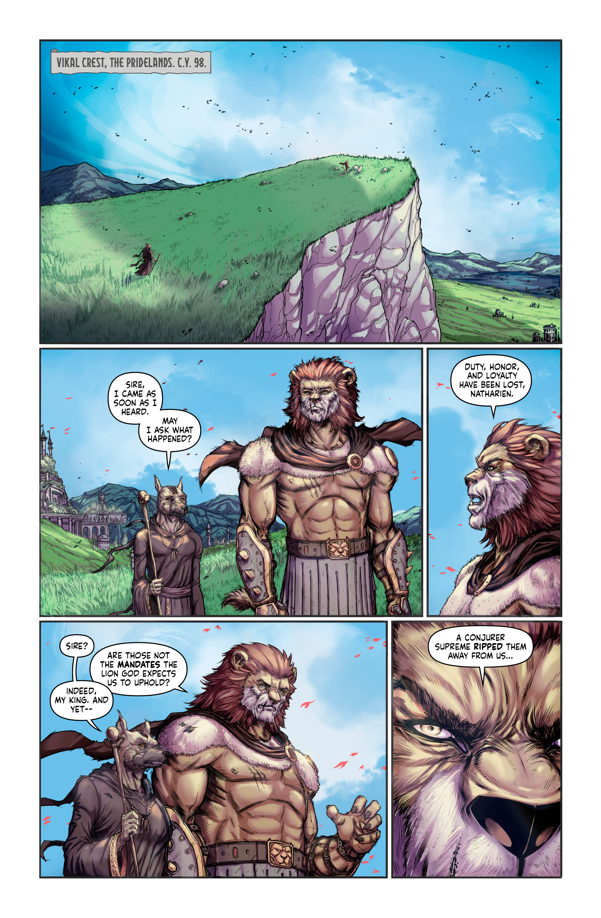 Read online Battlecats: Tales of Valderia comic -  Issue #1 - 3