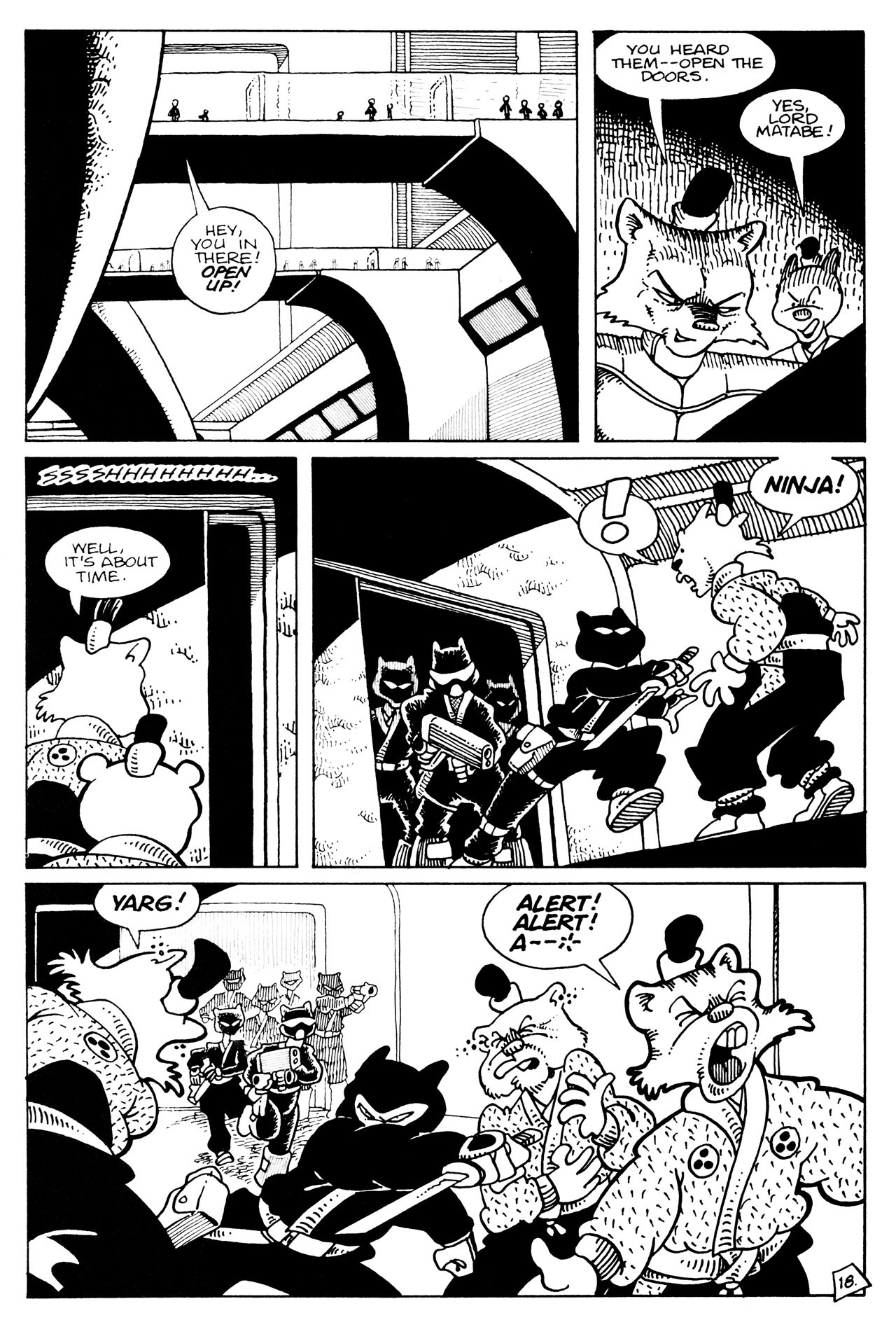 Read online Space Usagi (1992) comic -  Issue #1 - 19