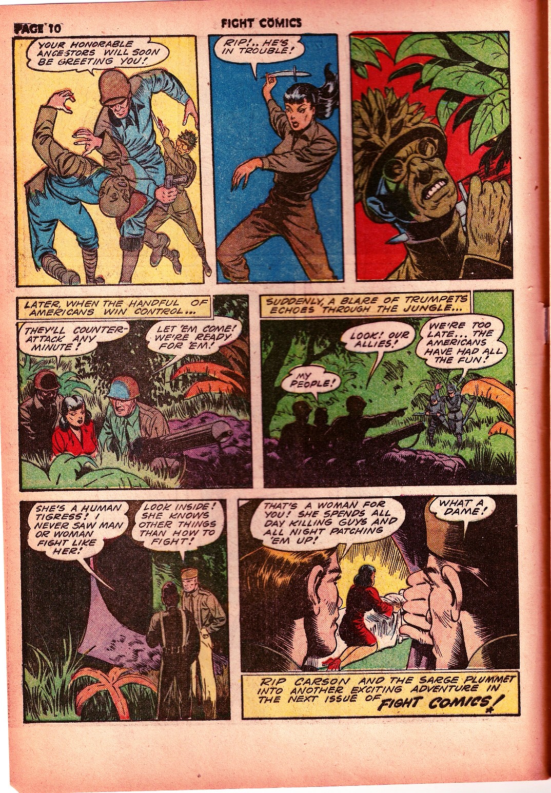 Read online Fight Comics comic -  Issue #26 - 12