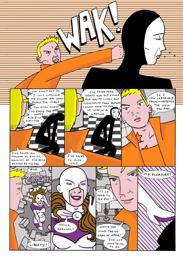 Read online Spandex comic -  Issue #3 - 26