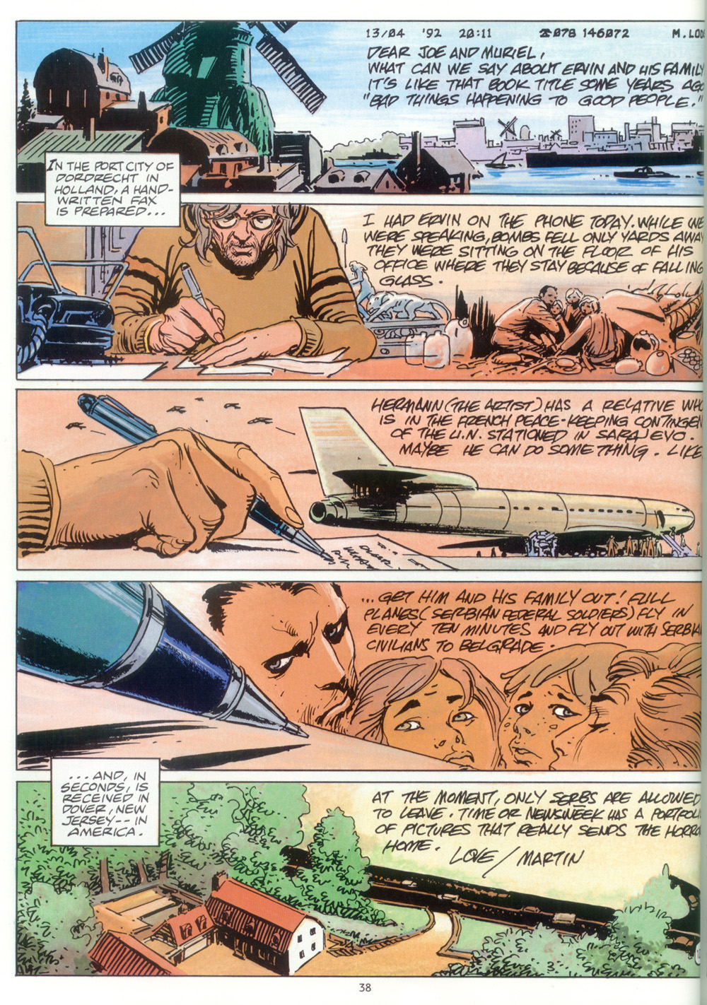 Read online Fax from Sarajevo comic -  Issue # TPB - 33