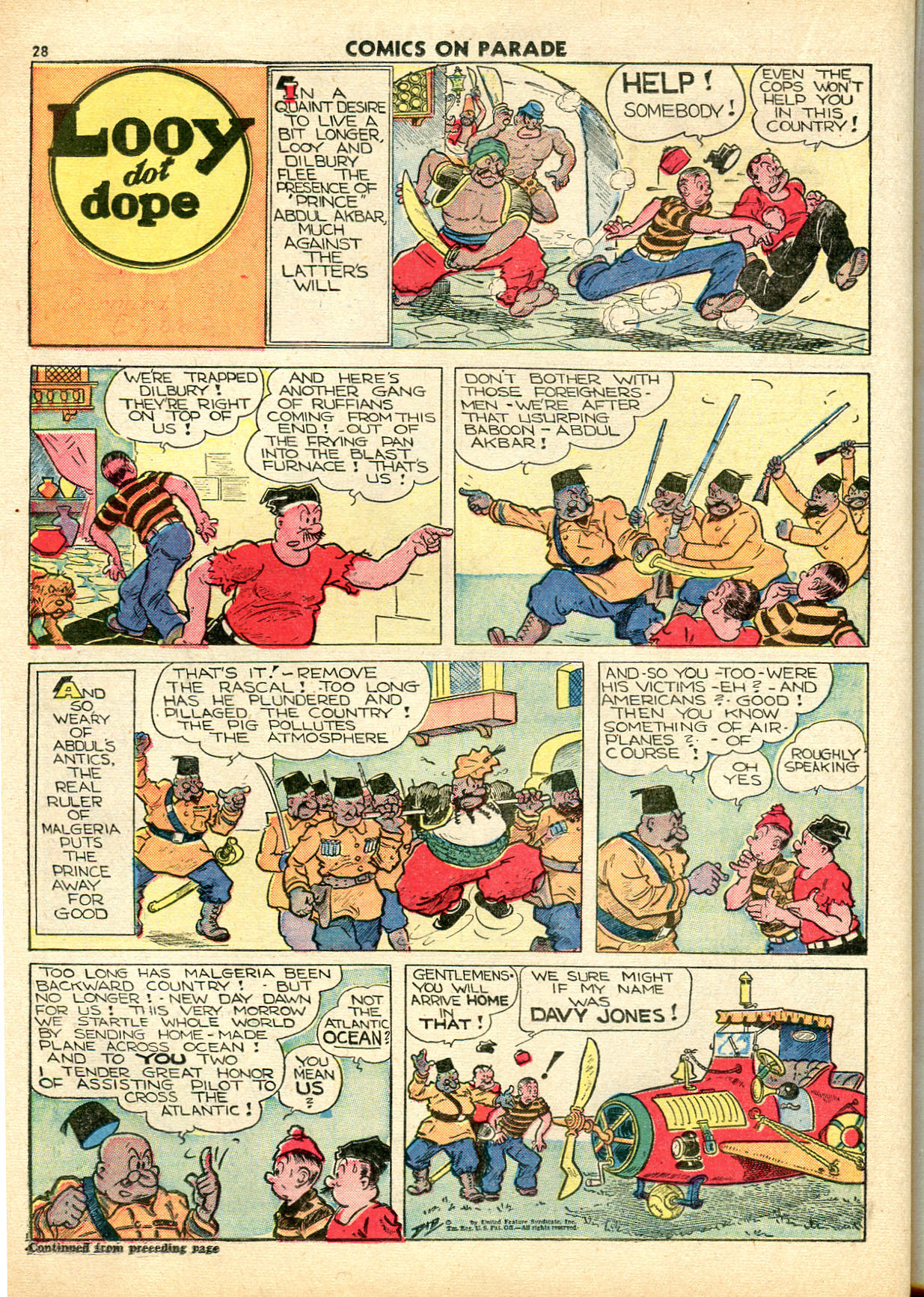Read online Comics on Parade comic -  Issue #17 - 29