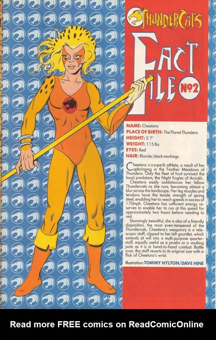 Read online ThunderCats (1987) comic -  Issue #18 - 17