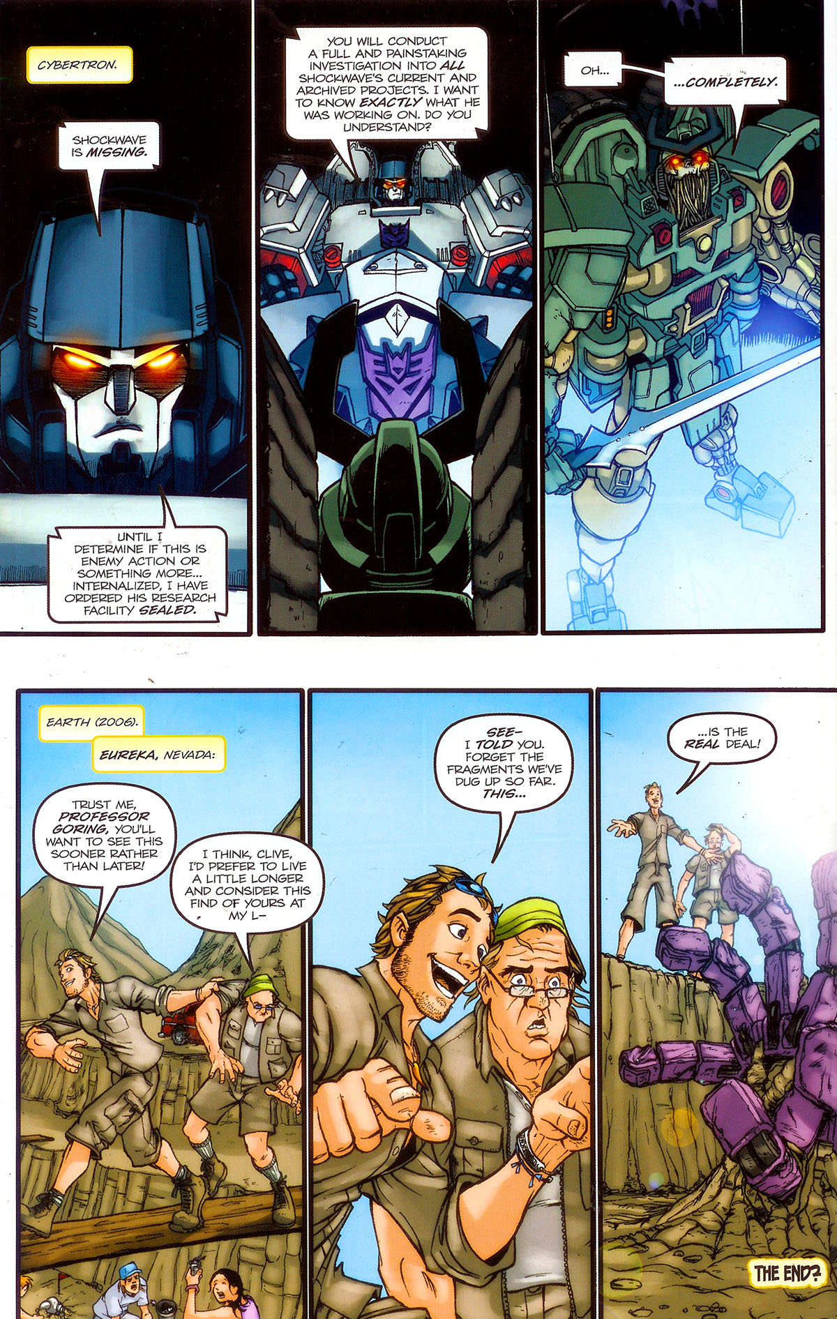 Read online The Transformers Spotlight: Shockwave comic -  Issue # Full - 25