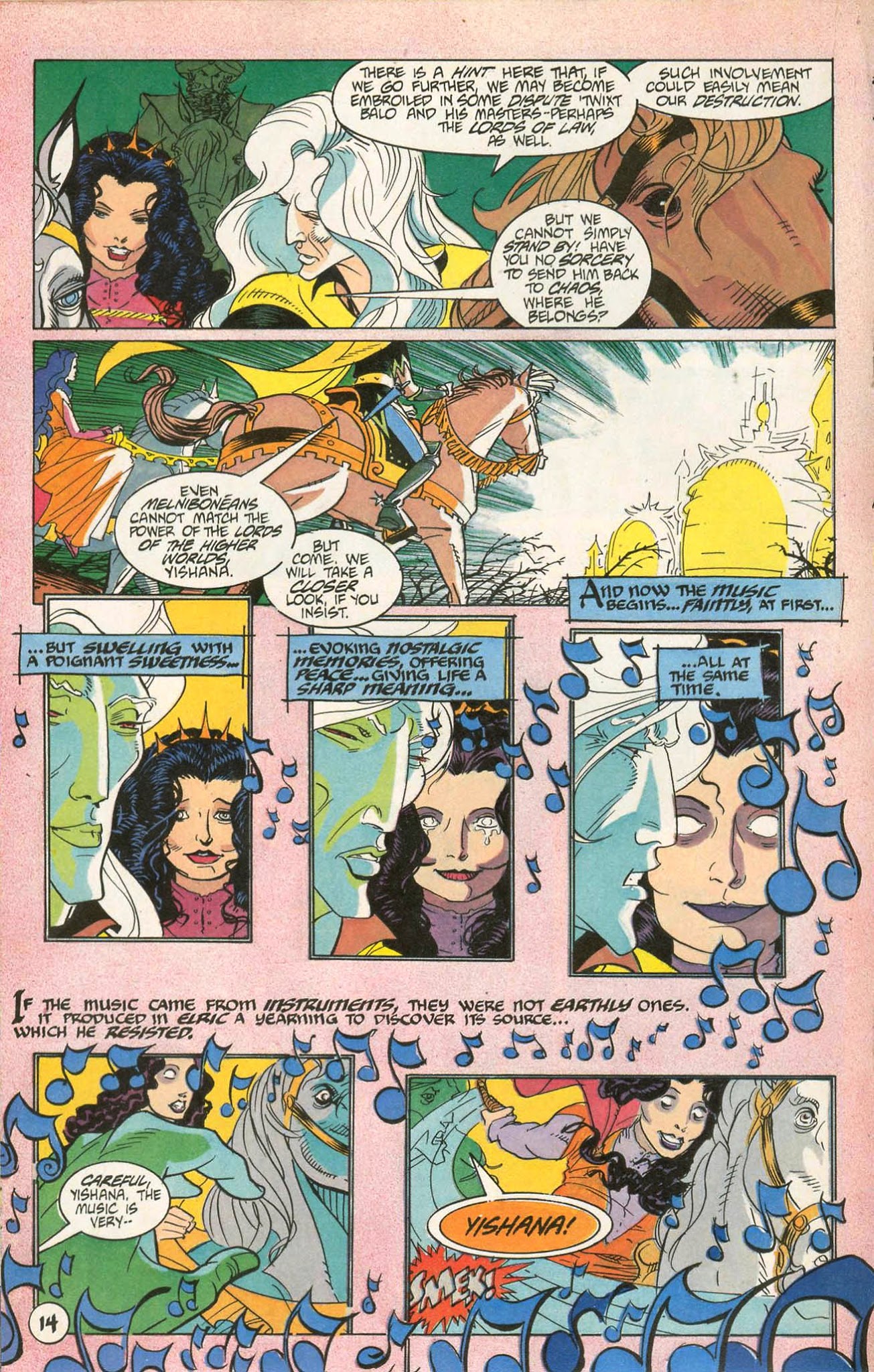 Read online Elric: Weird of the White Wolf comic -  Issue #4 - 16