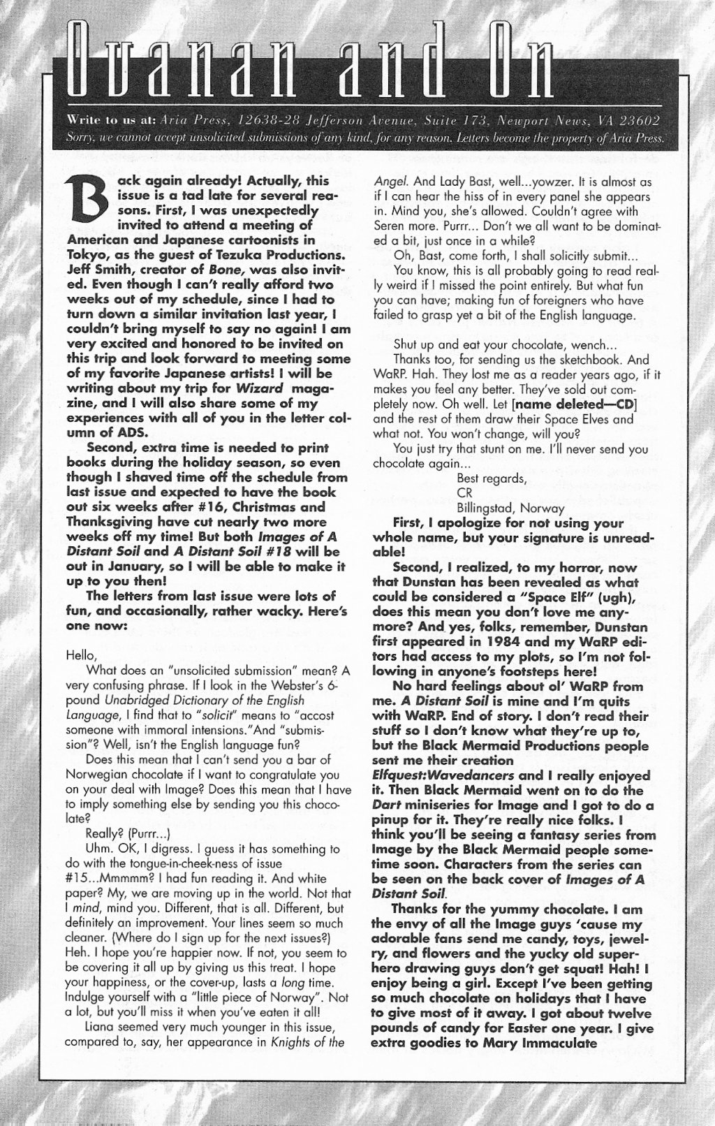 Read online A Distant Soil comic -  Issue #17 - 21