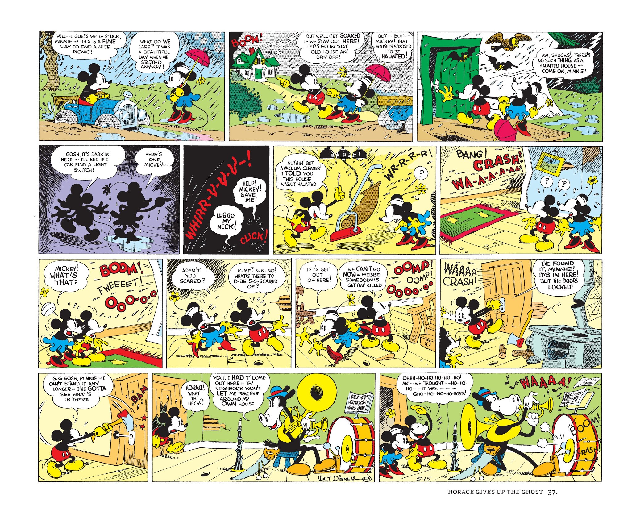 Read online Walt Disney's Mickey Mouse Color Sundays comic -  Issue # TPB 1 (Part 1) - 37