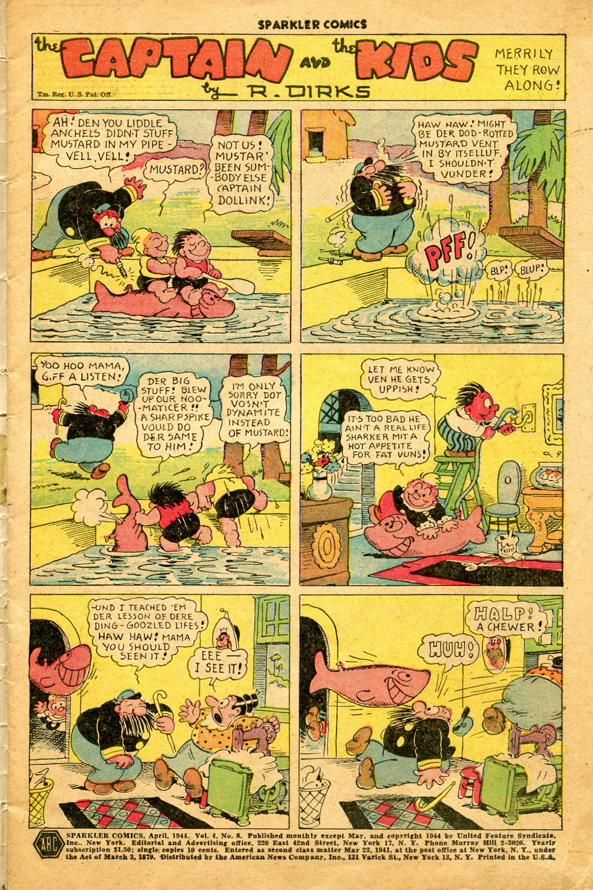 Read online Sparkler Comics comic -  Issue #32 - 3