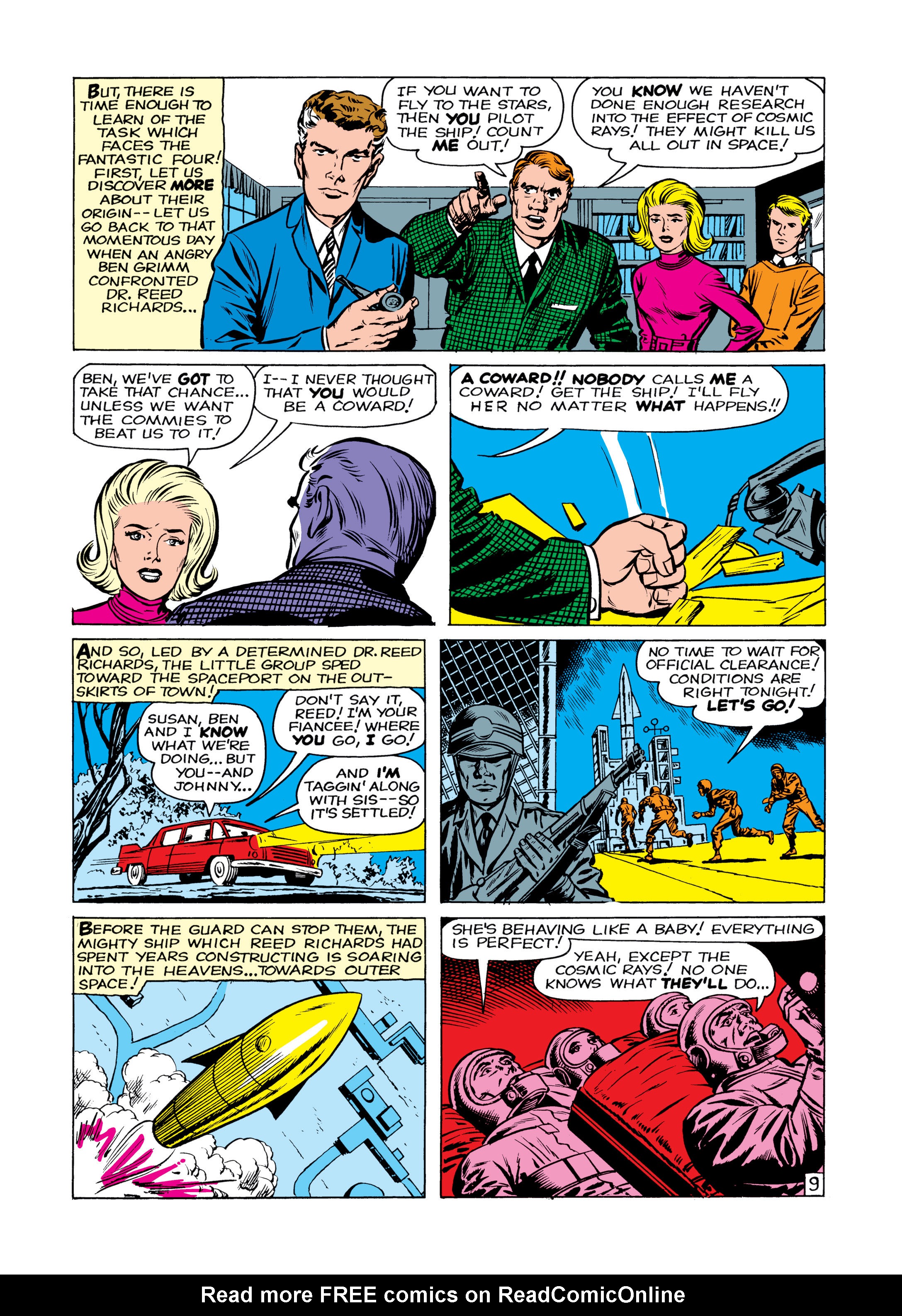 Fantastic Four (1961) 1 Page 9