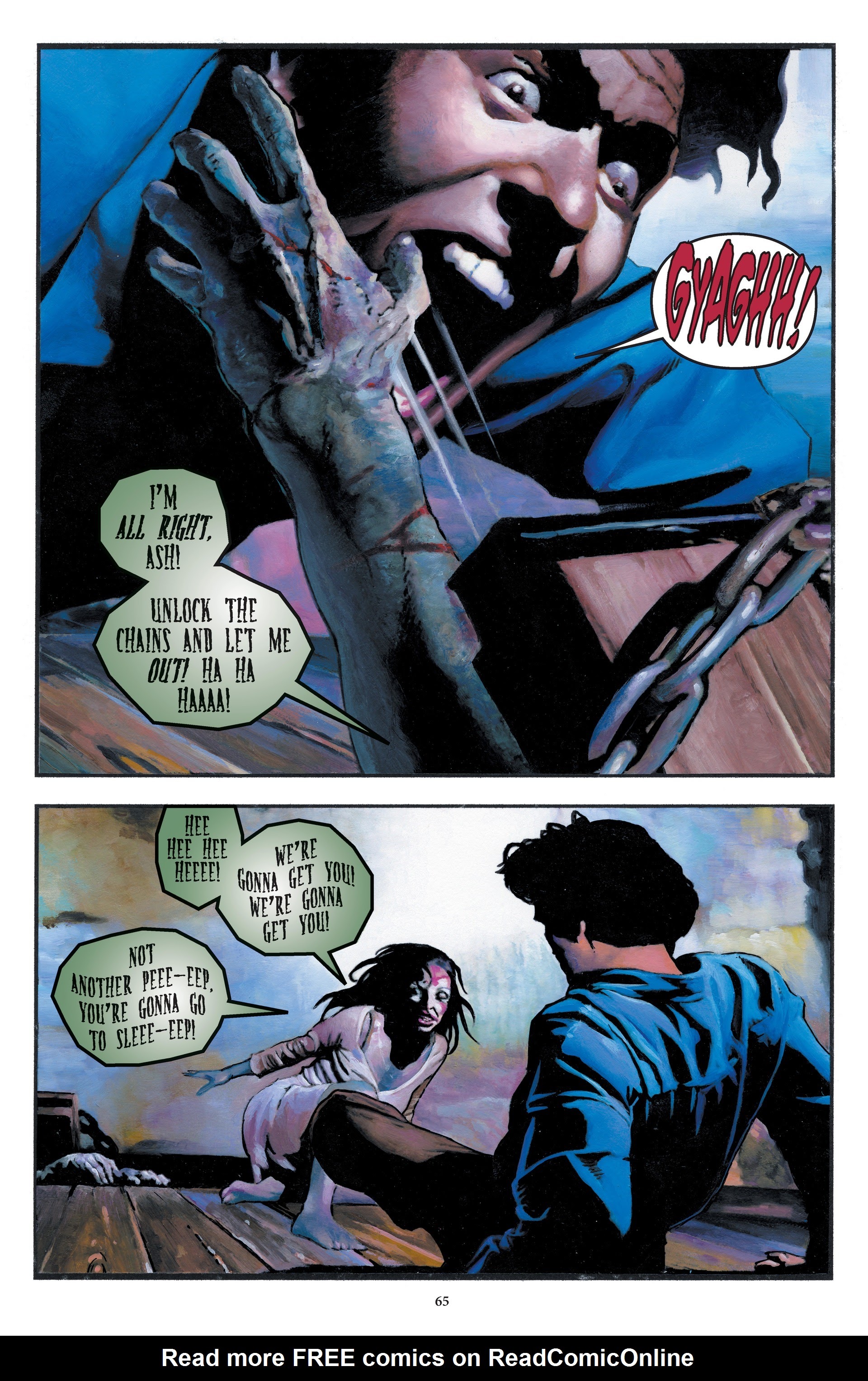 Read online The Evil Dead comic -  Issue # _40th Anniversary Edition - 66