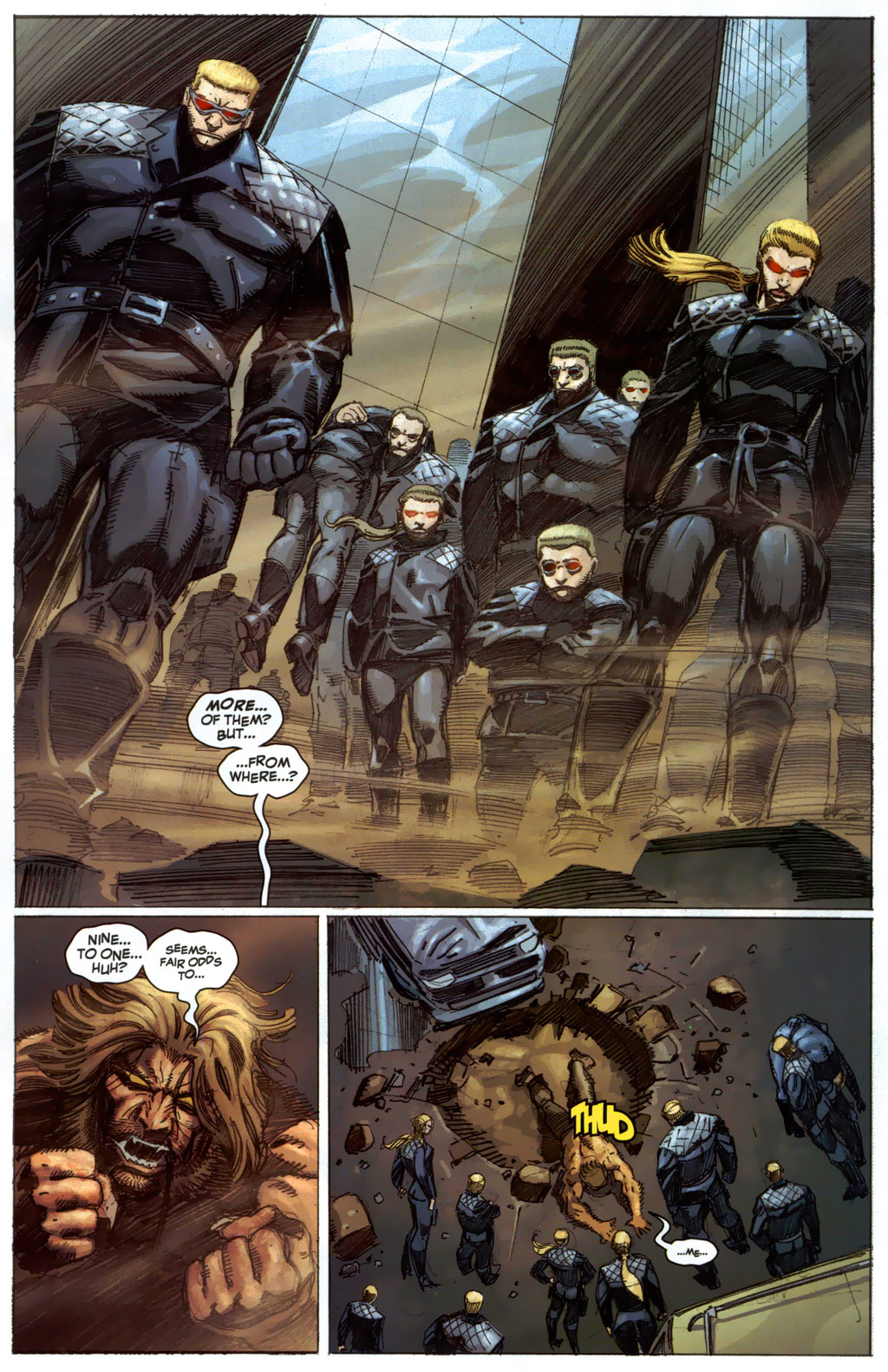 Read online Weapon X (2002) comic -  Issue #27 - 18