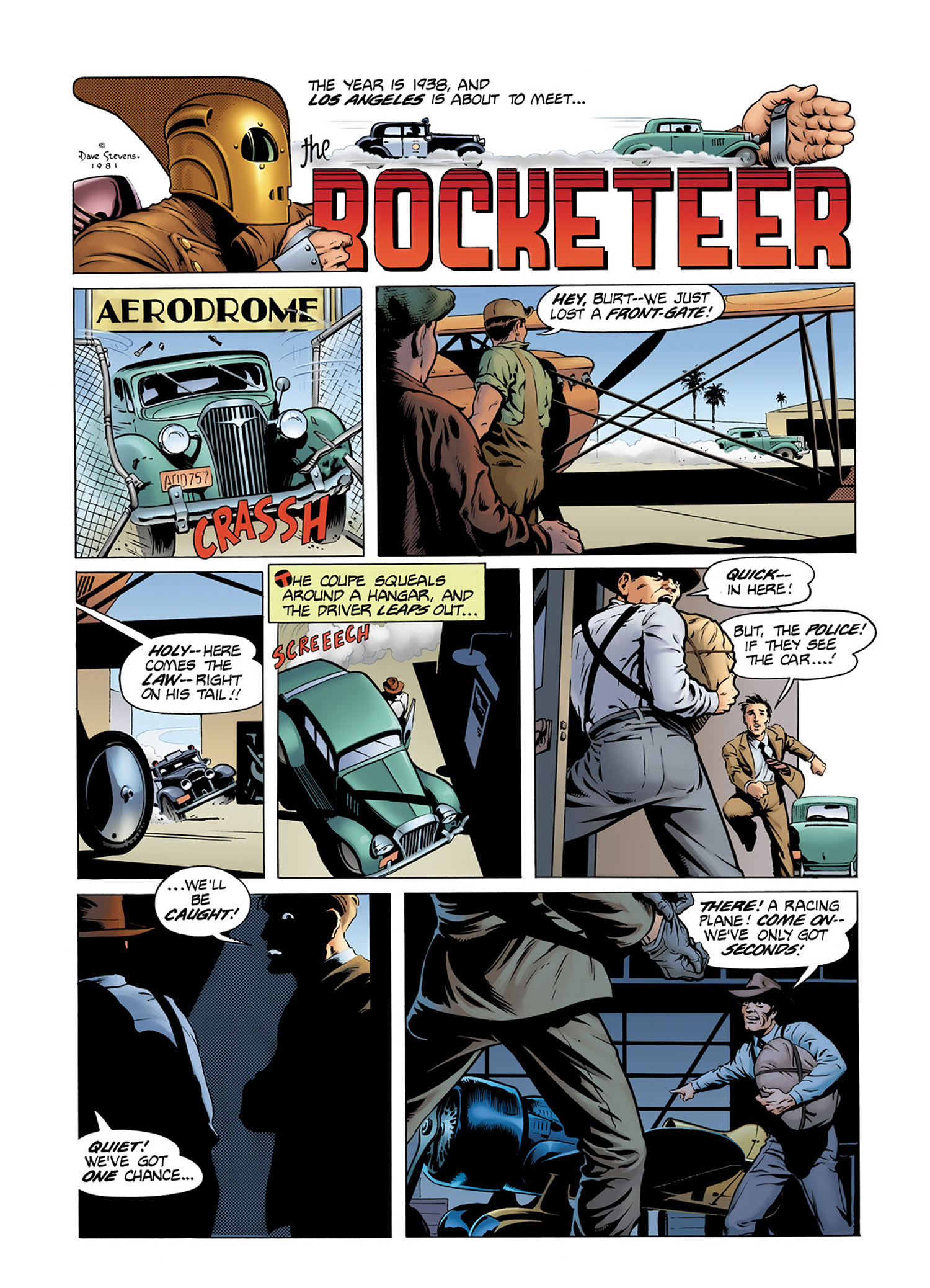 Read online The Rocketeer: The Complete Adventures comic -  Issue # TPB - 5