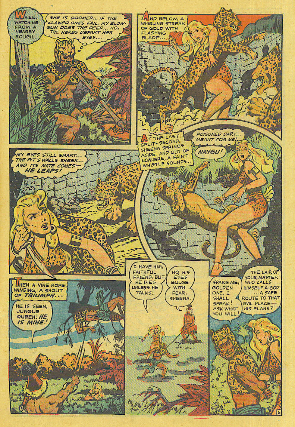 Read online Sheena, Queen of the Jungle (1942) comic -  Issue #13 - 26