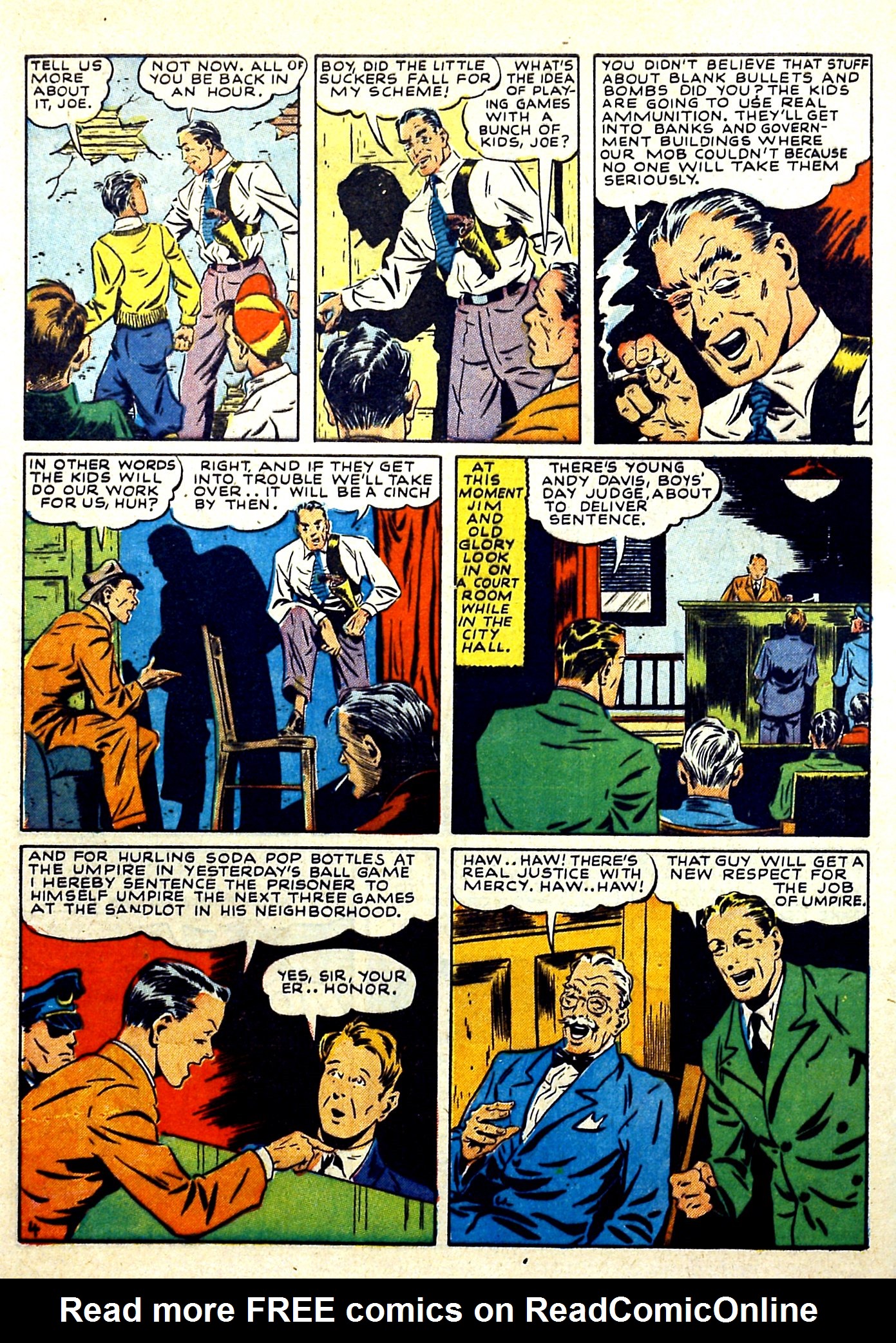 Read online Our Flag Comics comic -  Issue #3 - 5