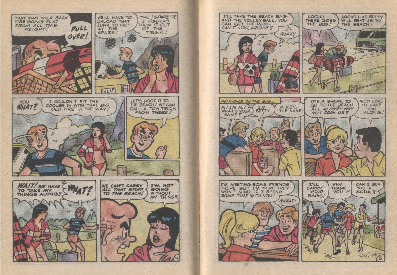 Read online Archie...Archie Andrews, Where Are You? Digest Magazine comic -  Issue #51 - 60