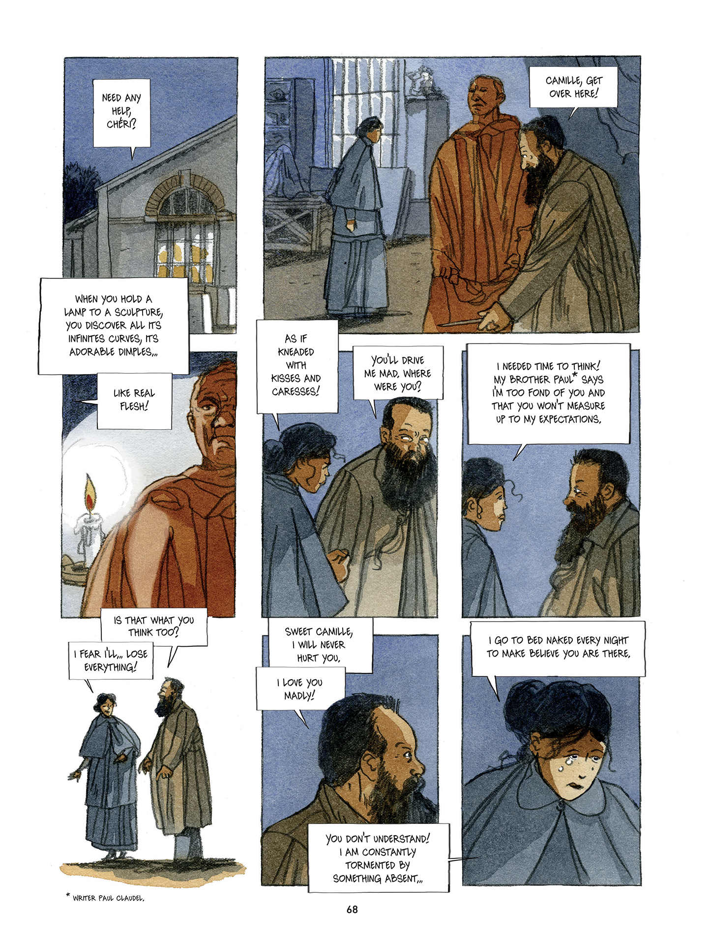 Read online Rodin: Fugit Amor, An Intimate Portrait comic -  Issue # TPB - 69
