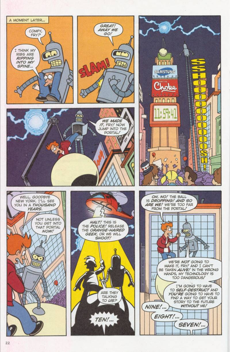 Read online Futurama Comics comic -  Issue #7 - 23