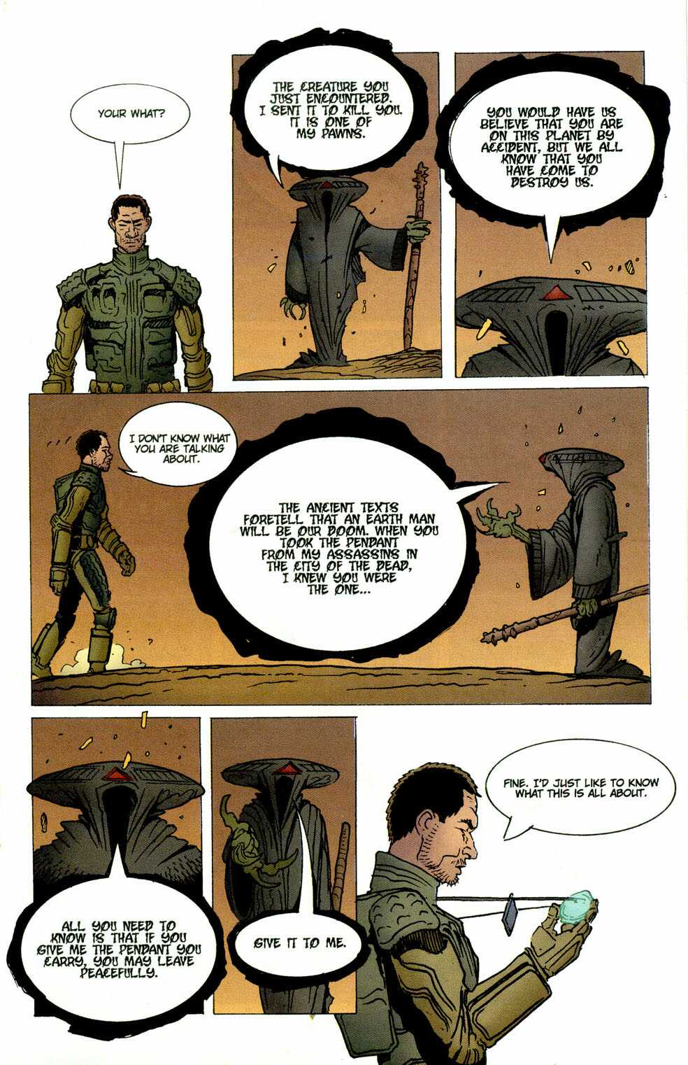 Read online Hieroglyph comic -  Issue #4 - 16