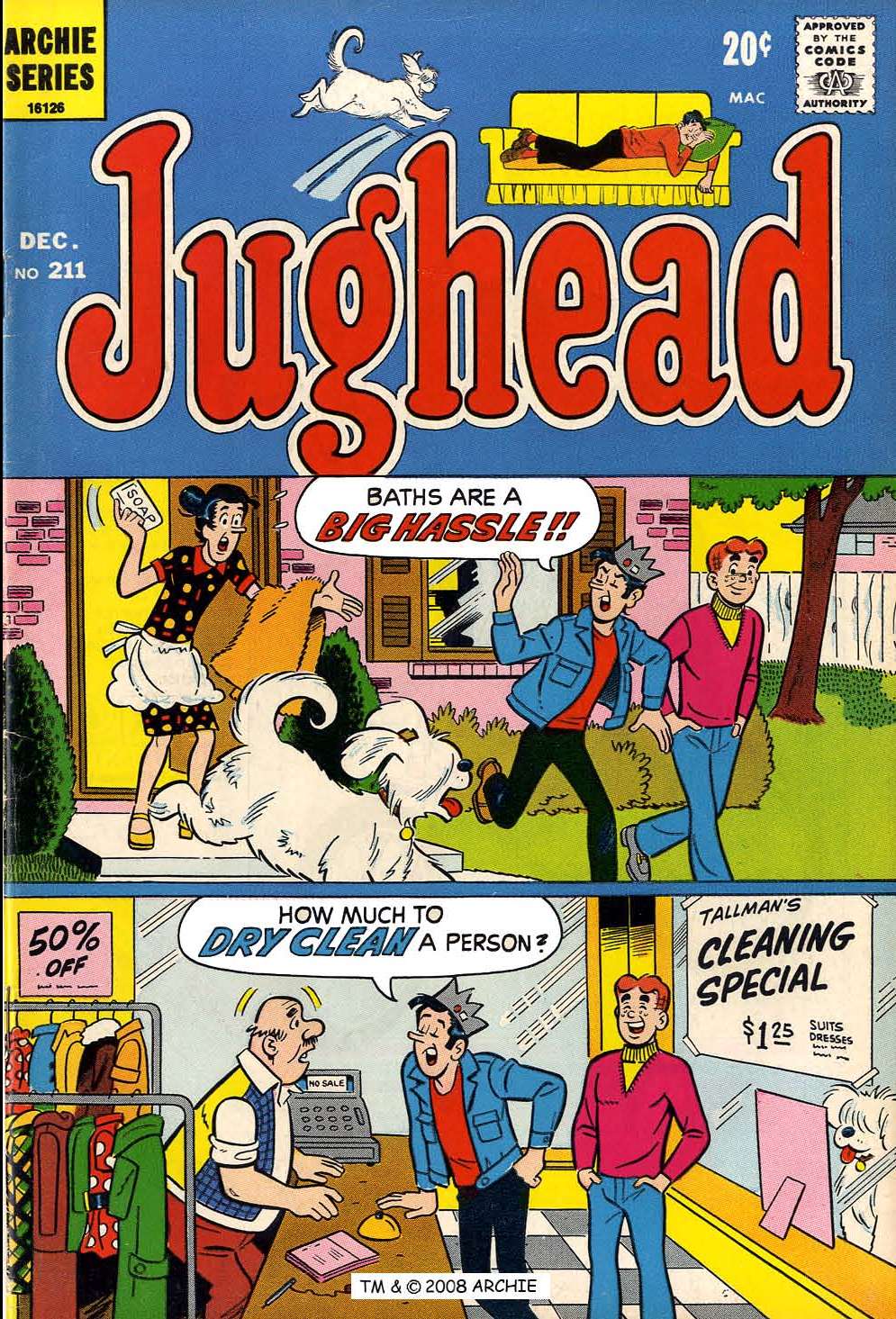 Read online Jughead (1965) comic -  Issue #211 - 1