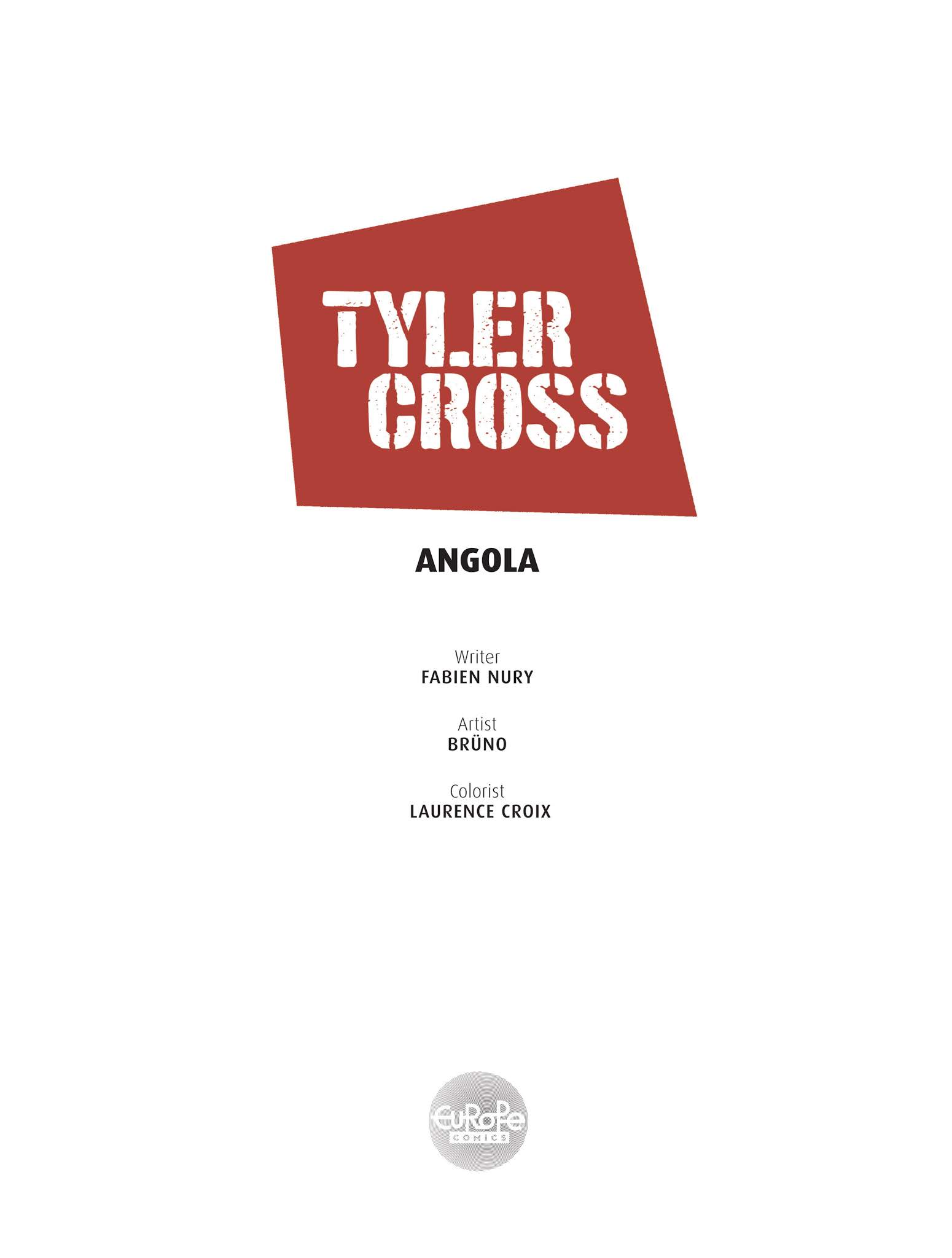 Read online Tyler Cross comic -  Issue #2 - 2
