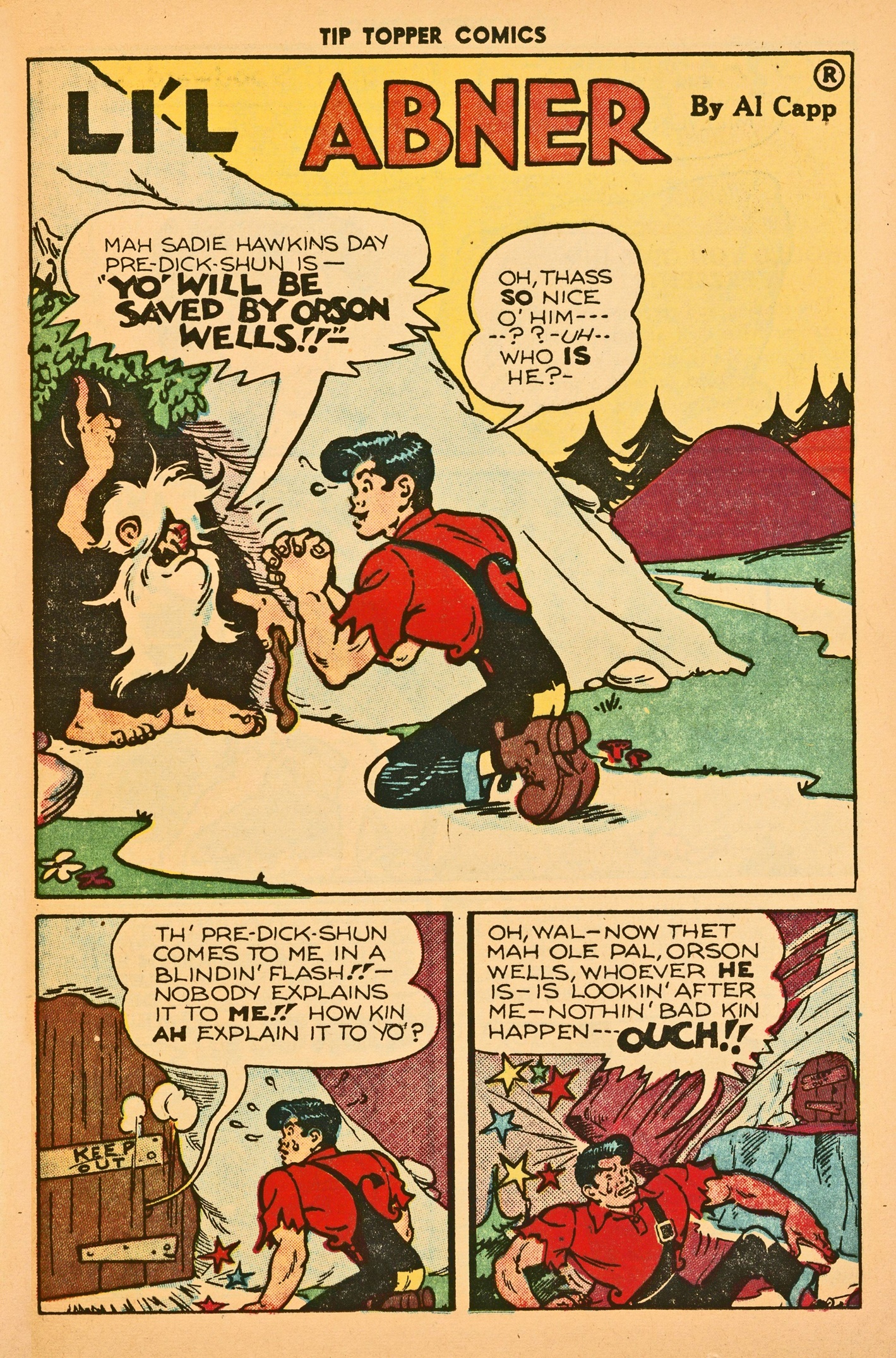 Read online Tip Topper Comics comic -  Issue #25 - 25
