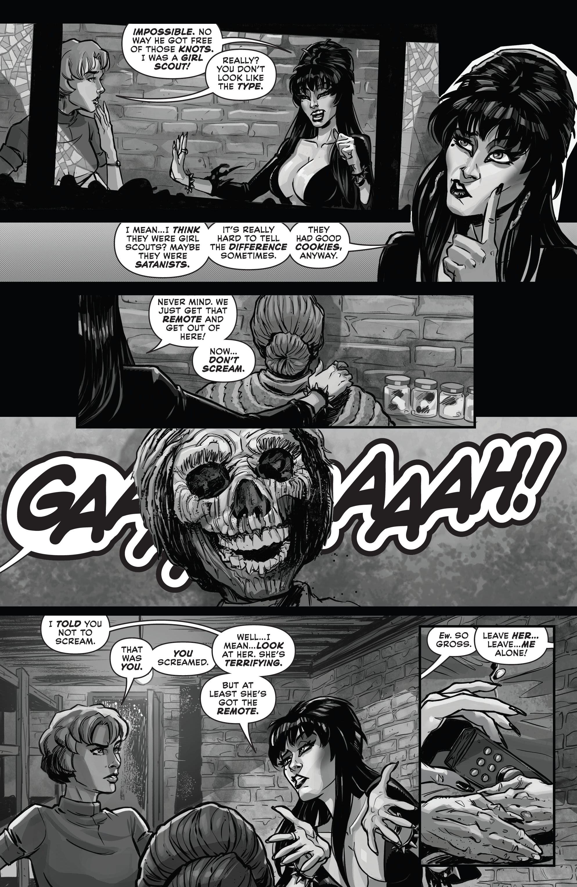 Read online Elvira in Horrorland comic -  Issue #1 - 20