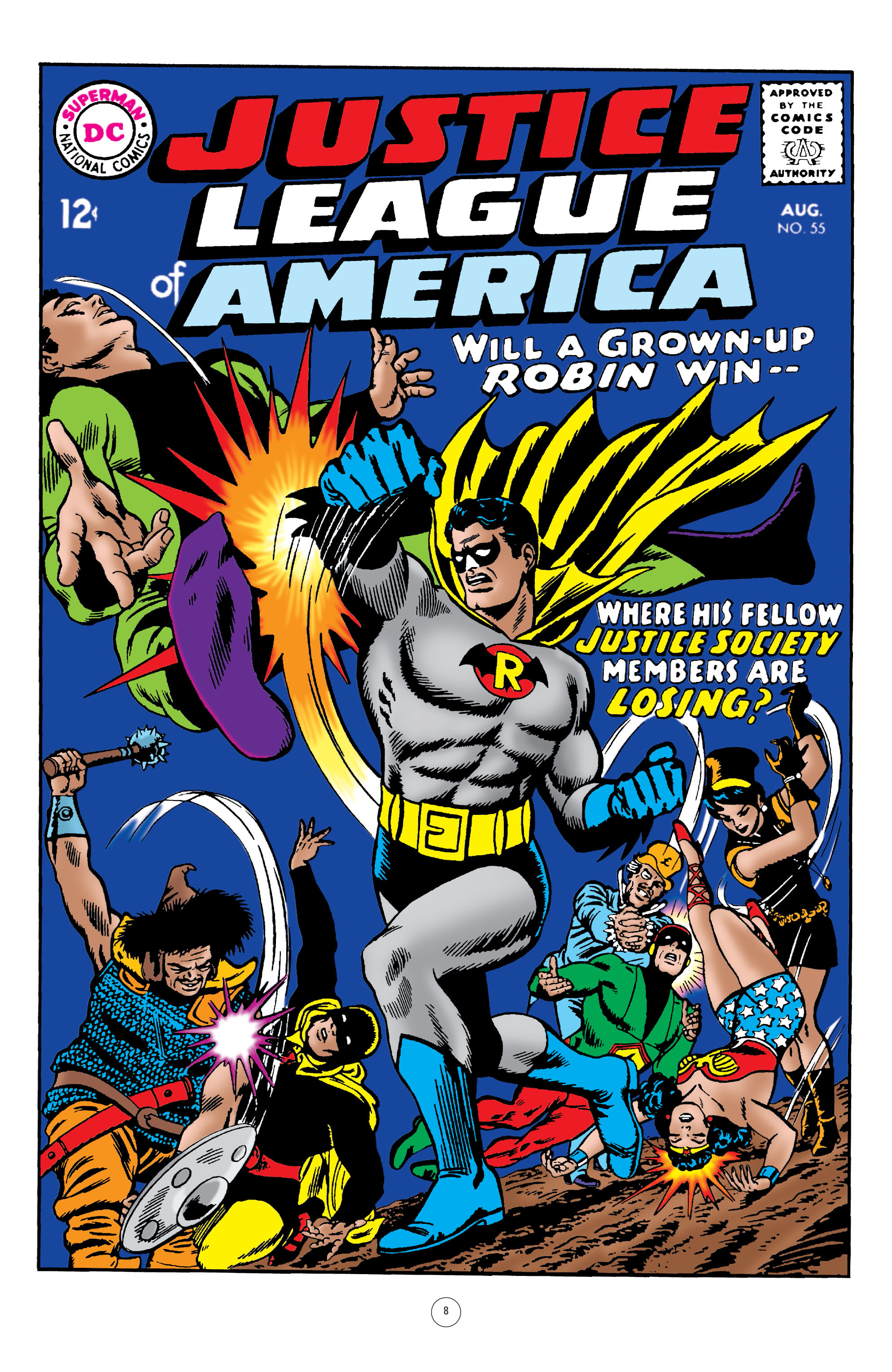 Read online Justice League of America (1960) comic -  Issue #55 - 1