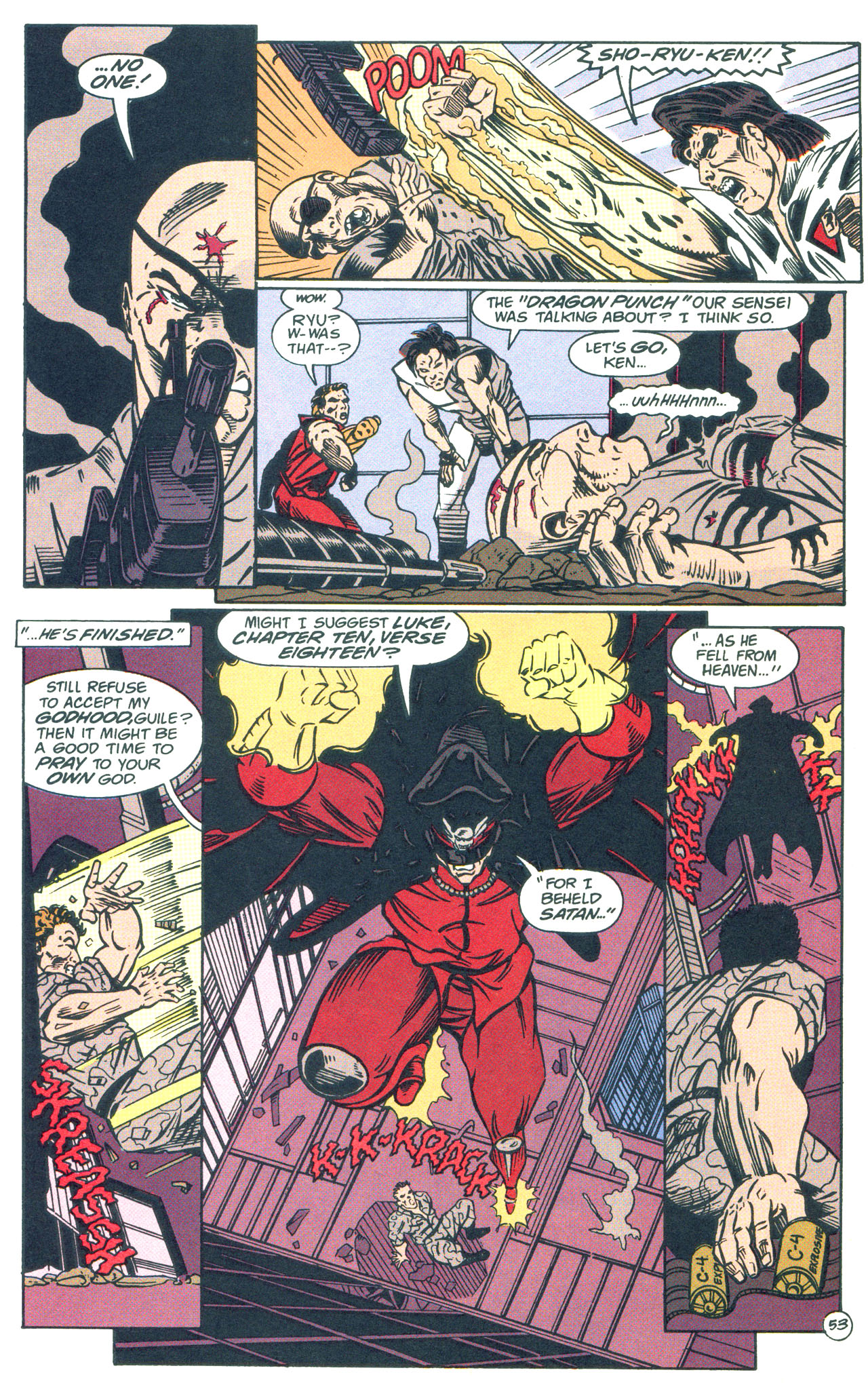 Read online Street Fighter: The Battle For Shadaloo comic -  Issue # Full - 54