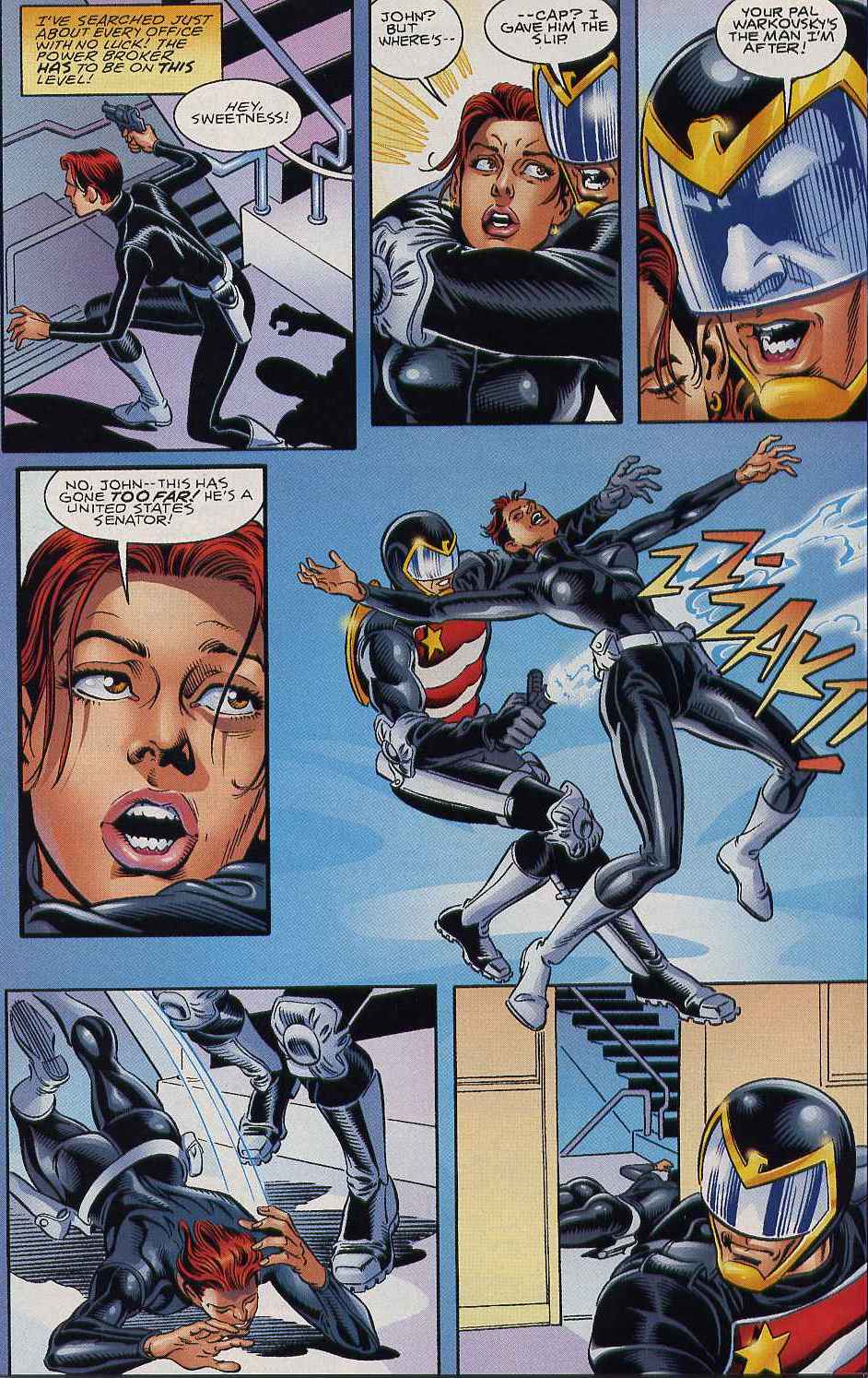 Read online USAgent comic -  Issue #3 - 6
