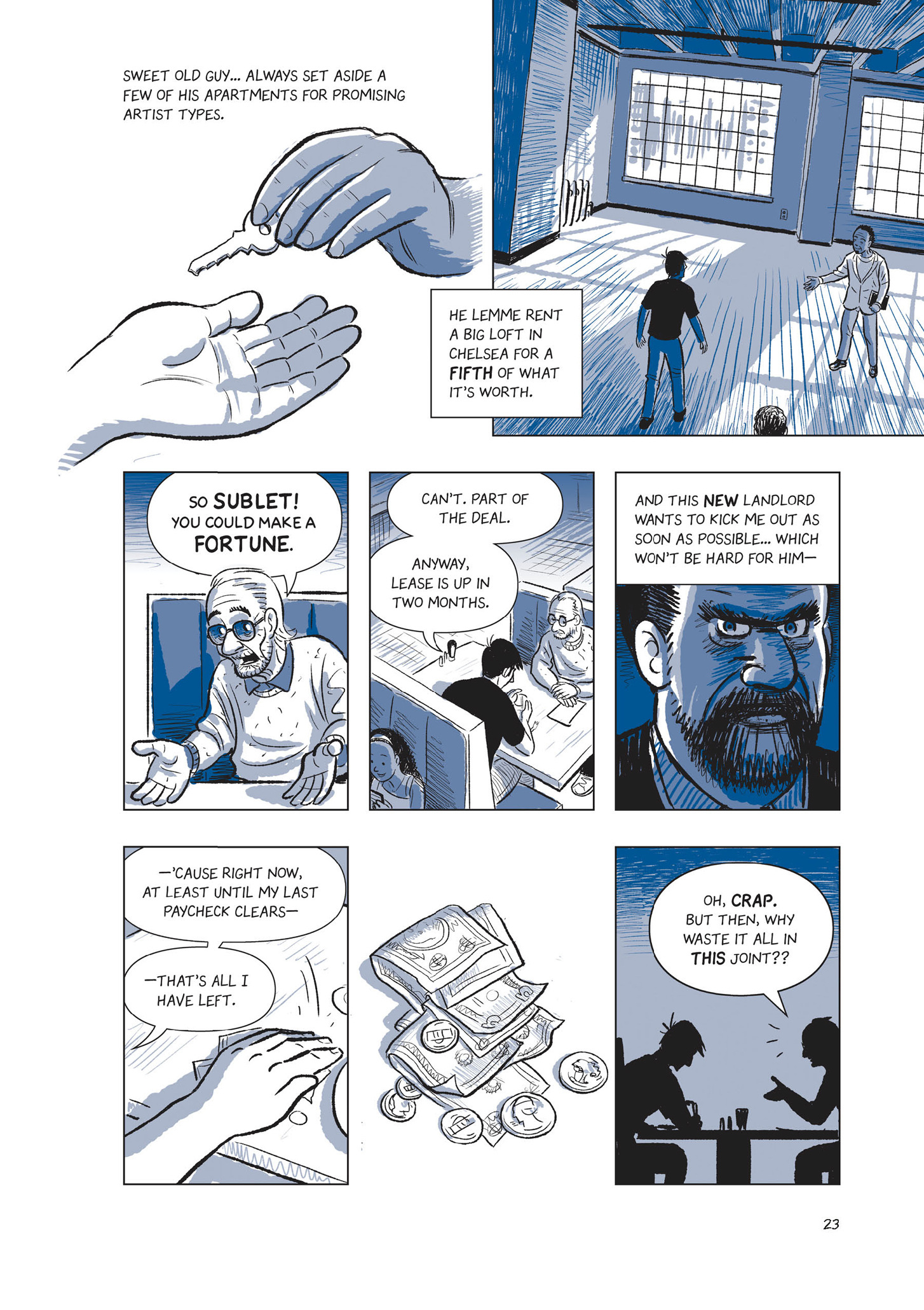 Read online The Sculptor comic -  Issue # Part 1 - 23