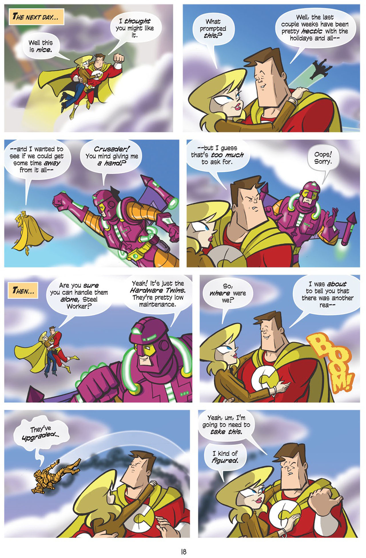 Read online Love and Capes comic -  Issue #7 - 20