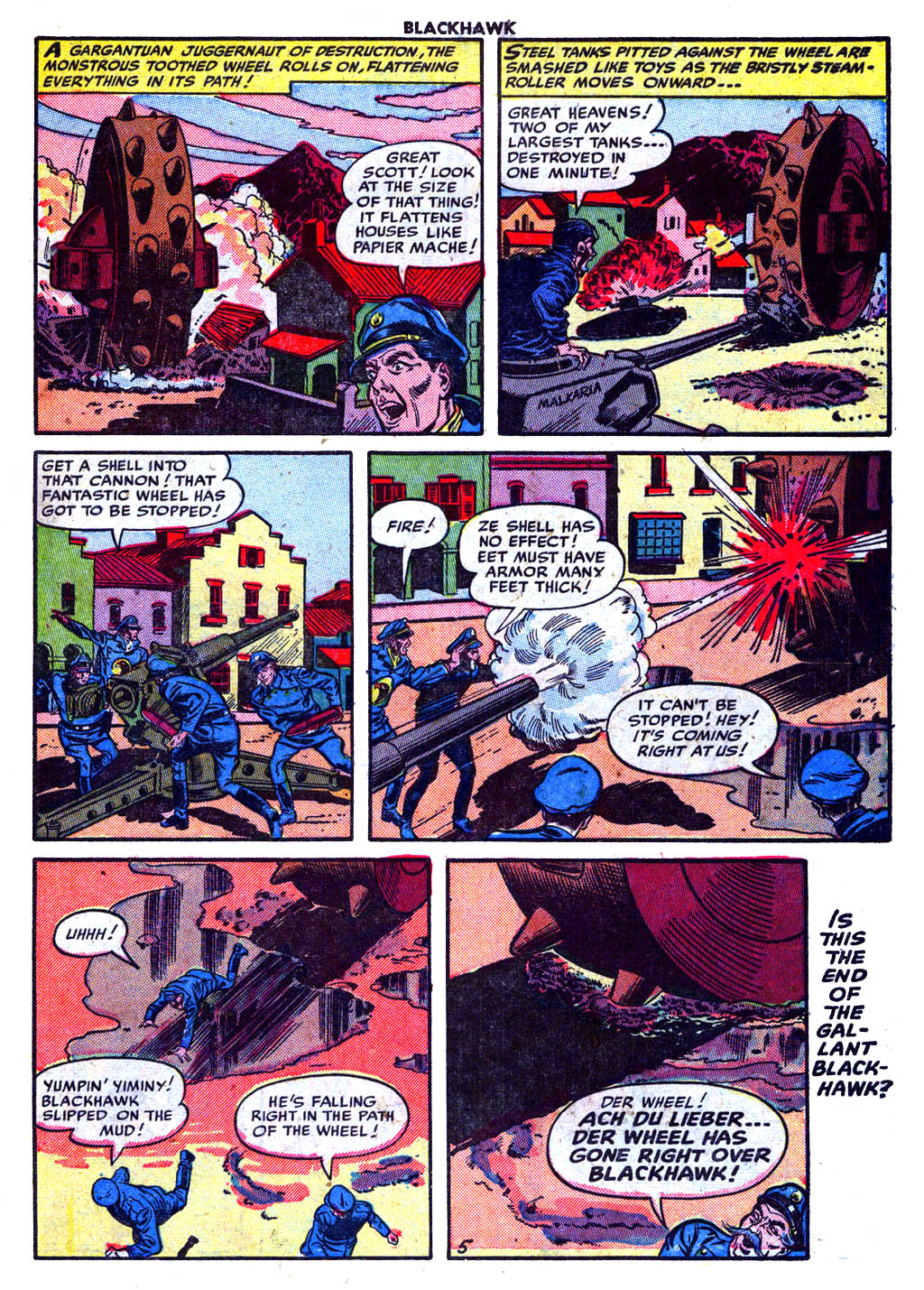 Read online Blackhawk (1957) comic -  Issue #56 - 7
