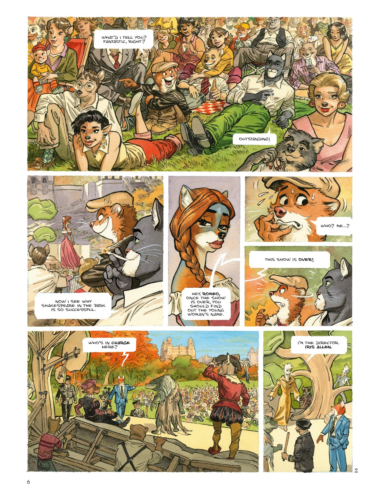 Blacksad: They All Fall Down · Part One issue TPB - Page 8