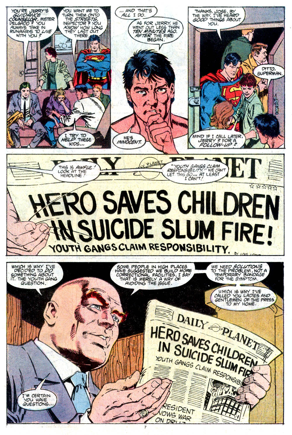 Read online Adventures of Superman (1987) comic -  Issue #432 - 8