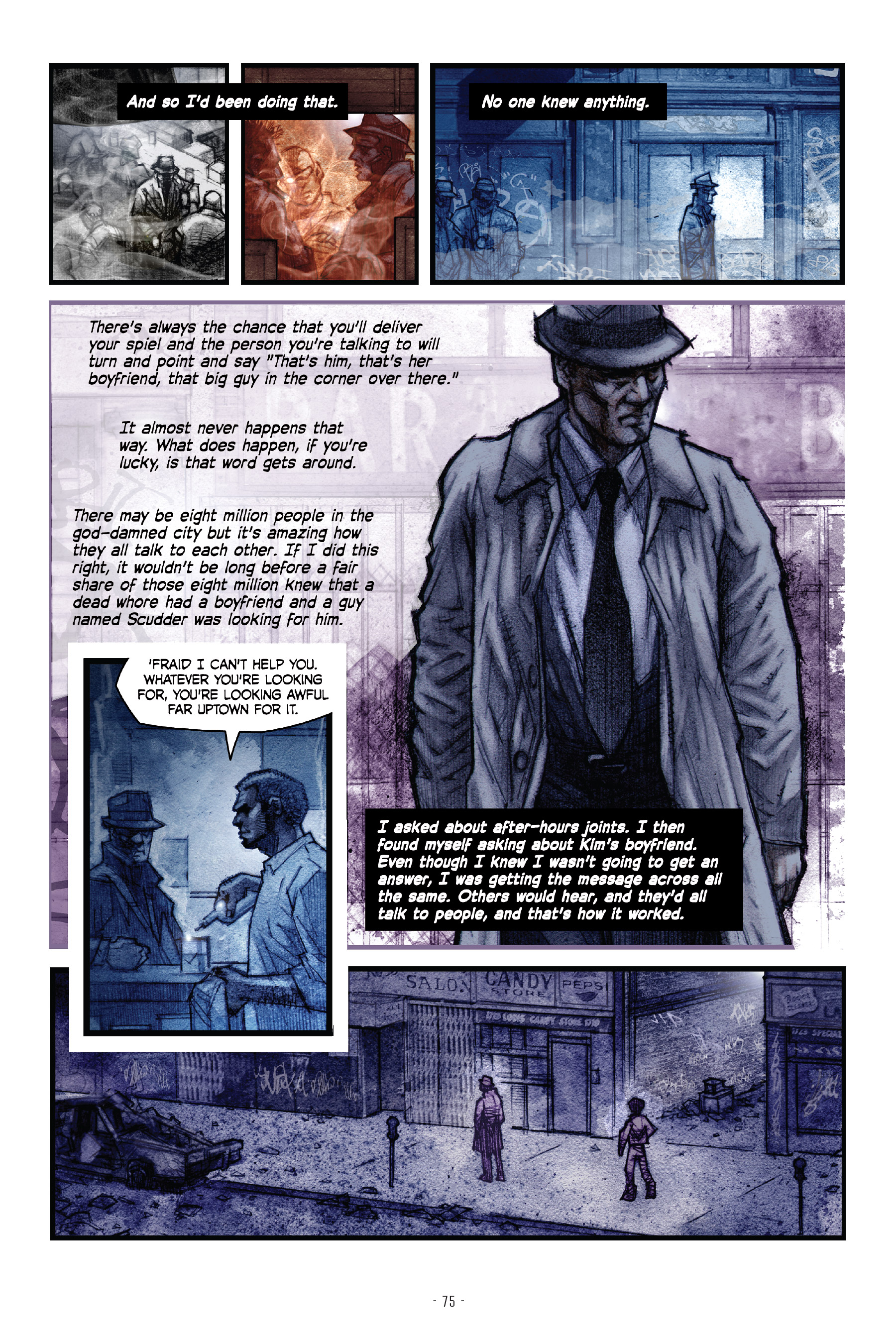 Read online Eight Million Ways To Die comic -  Issue # TPB - 74