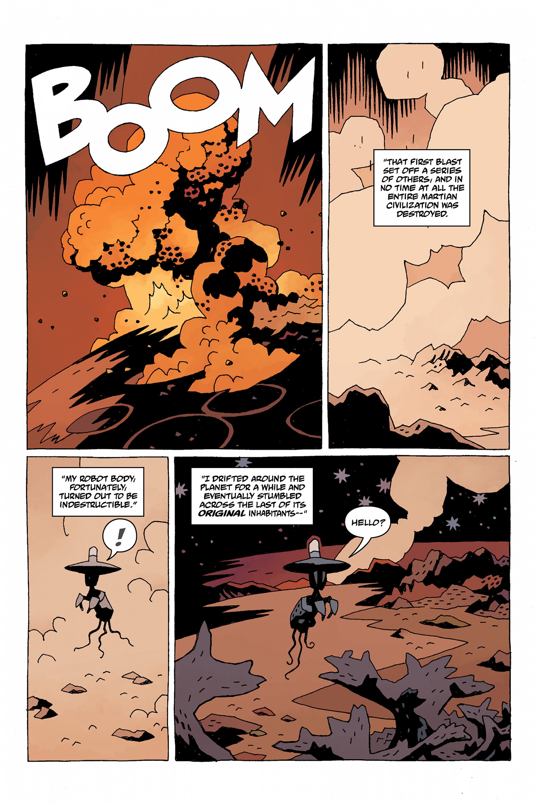 Read online The Amazing Screw-On Head and Other Curious Objects (Anniversary Edition) comic -  Issue # TPB - 85