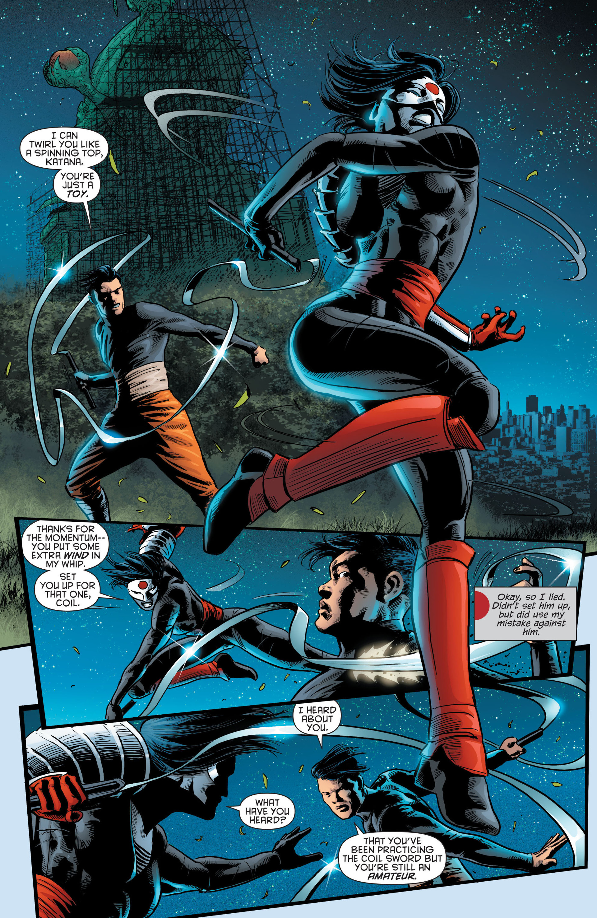 Read online Katana comic -  Issue #8 - 4