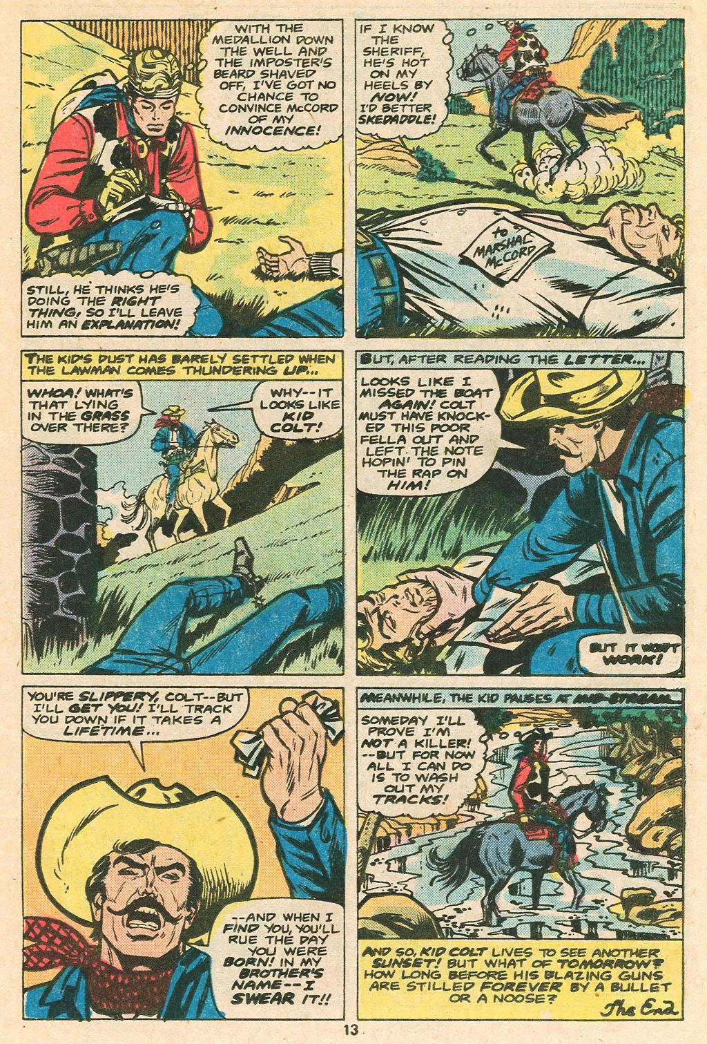 Read online Kid Colt Outlaw comic -  Issue #225 - 15