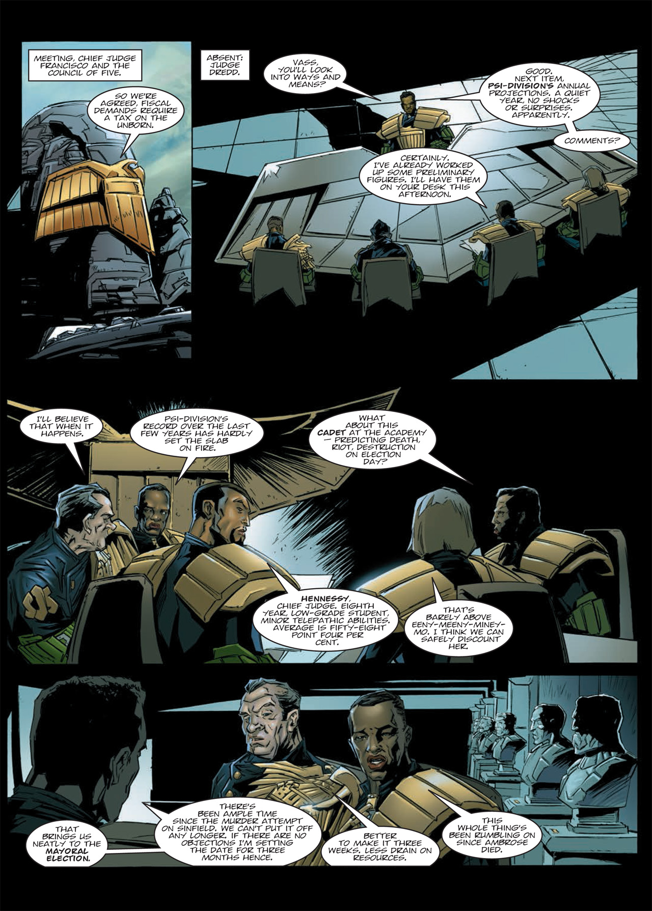 Read online Judge Dredd: Day of Chaos - The Fourth Faction comic -  Issue # TPB (Part 1) - 89