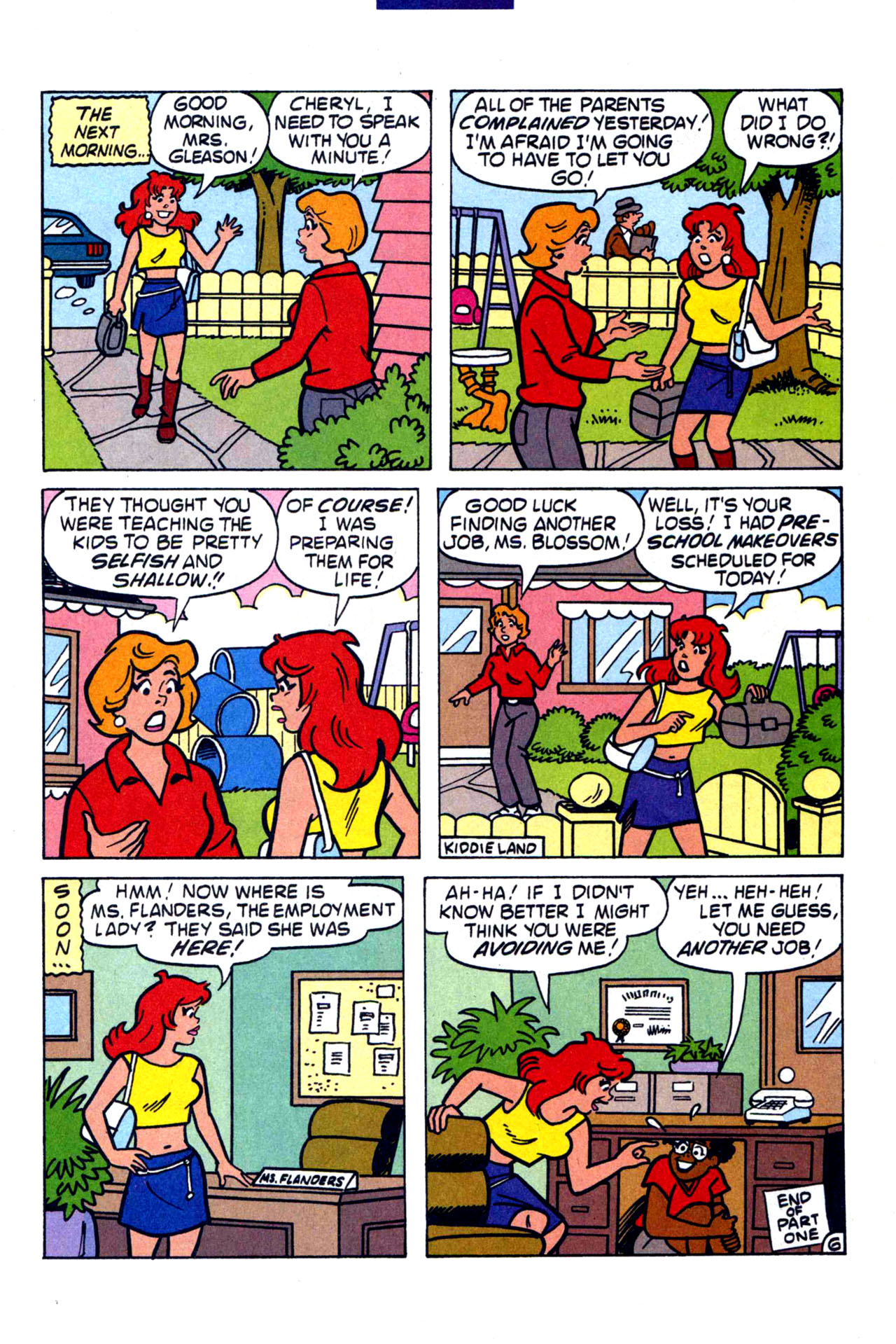 Read online Cheryl Blossom (1996) comic -  Issue #2 - 8