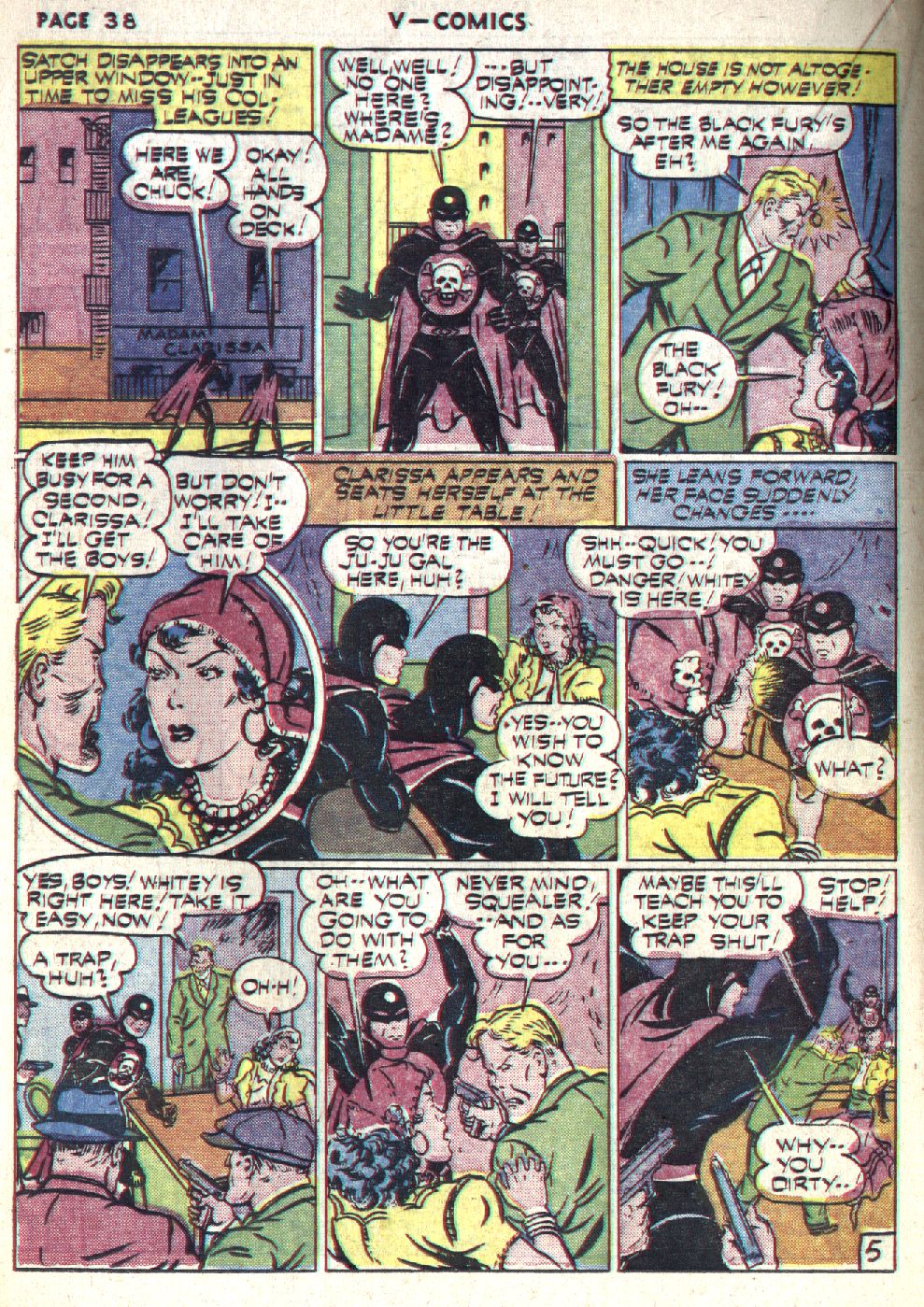 Read online V...- Comics comic -  Issue #1 - 39