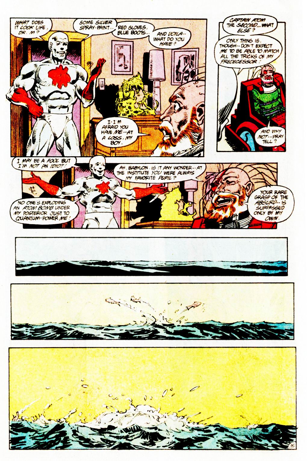 Read online Captain Atom (1987) comic -  Issue #4 - 16