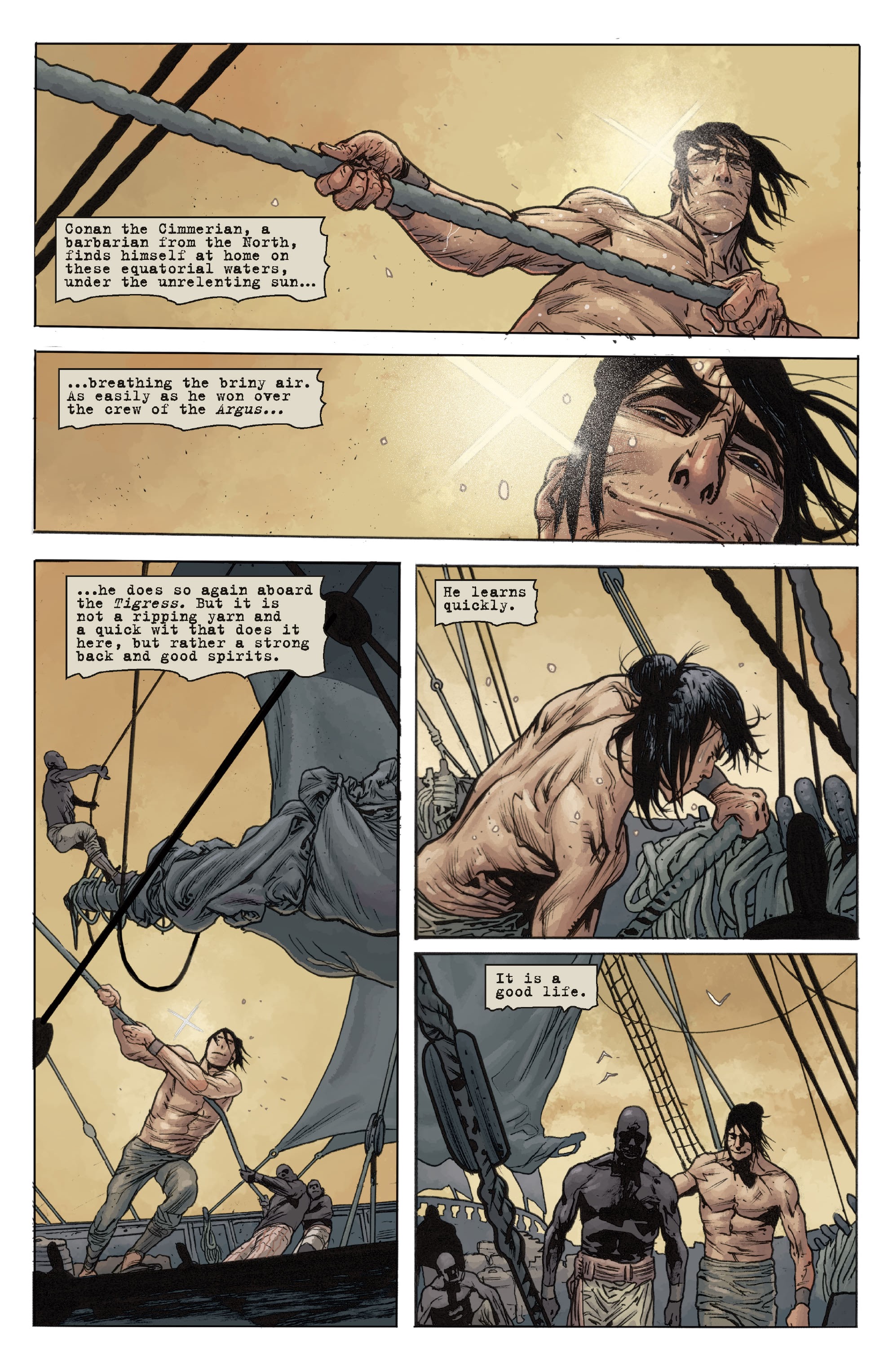 Read online Conan Chronicles Epic Collection comic -  Issue # TPB Horrors Beneath the Stones (Part 4) - 44